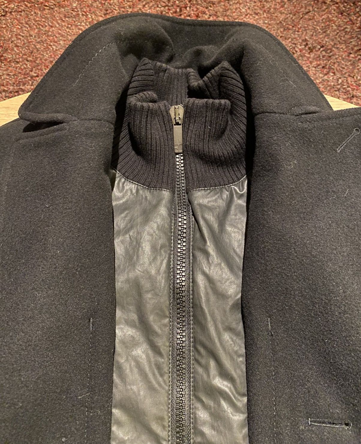 Hugo Boss Hugo Boss Orange - Wool Peacoat Jacket Size US M / EU 48-50 / 2 - 11 Thumbnail