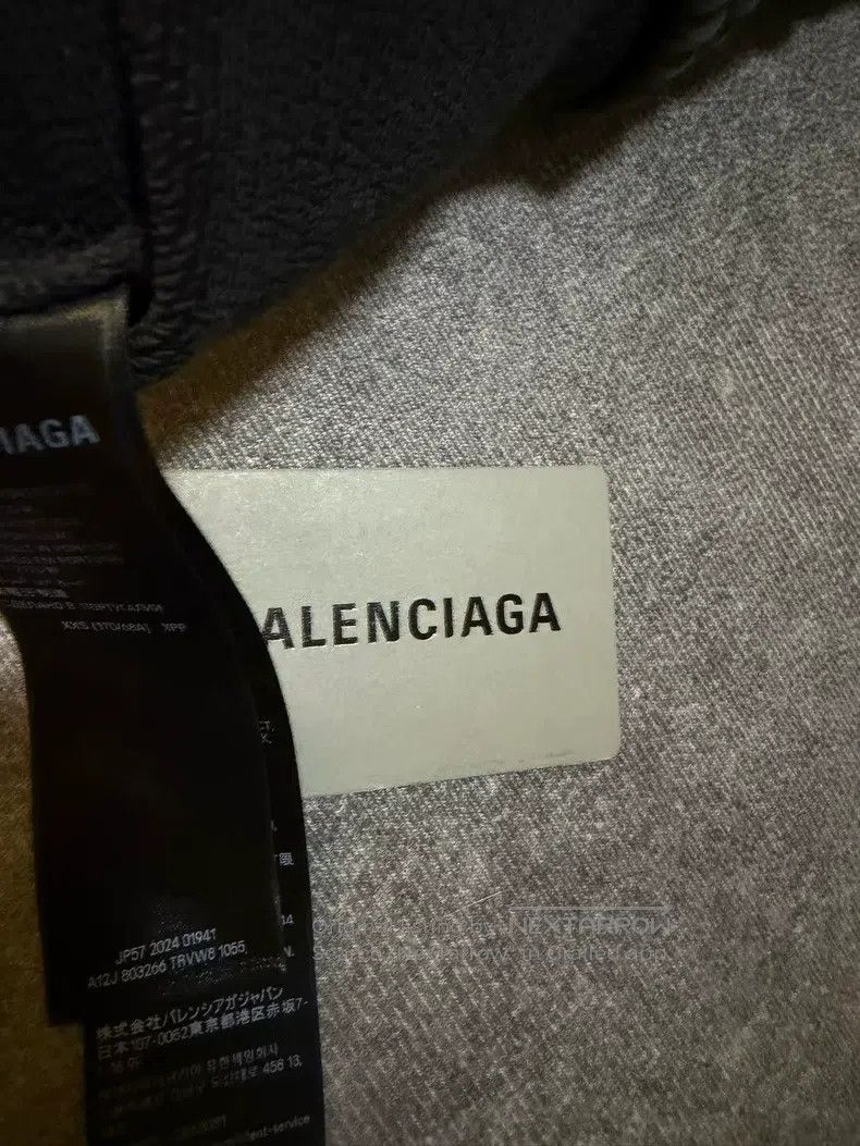 Balenciaga Balenciaga size XXS Washed Black Single Ring Solid Baggy S Size US 27 - 5 Thumbnail