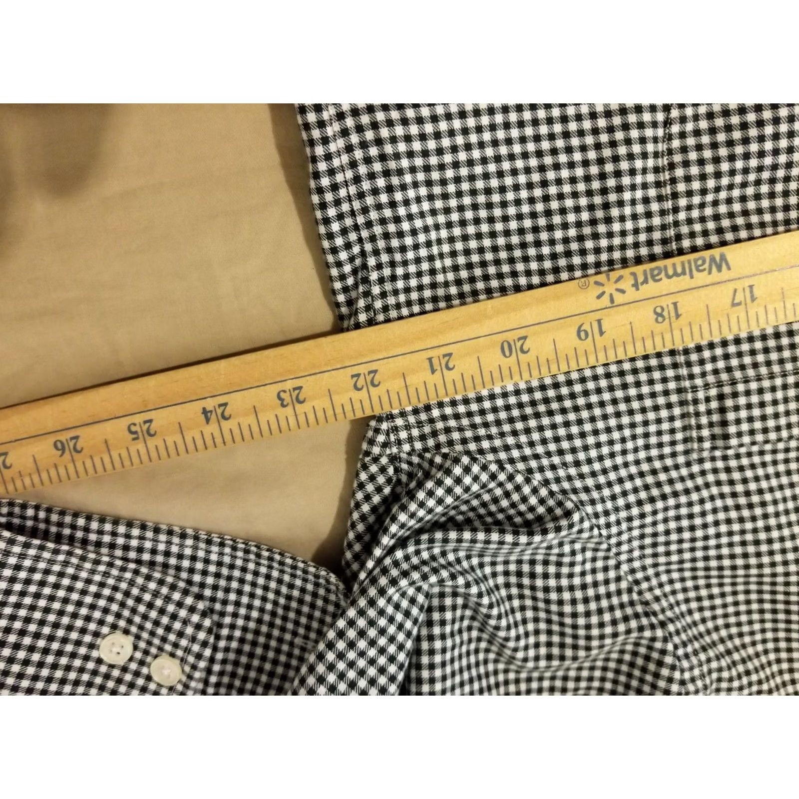 Charles Tyrwhitt Mens Charles Tyrwhitt Dress Shirt M Medium Gray Button Cotton Size 40R - 4 Thumbnail