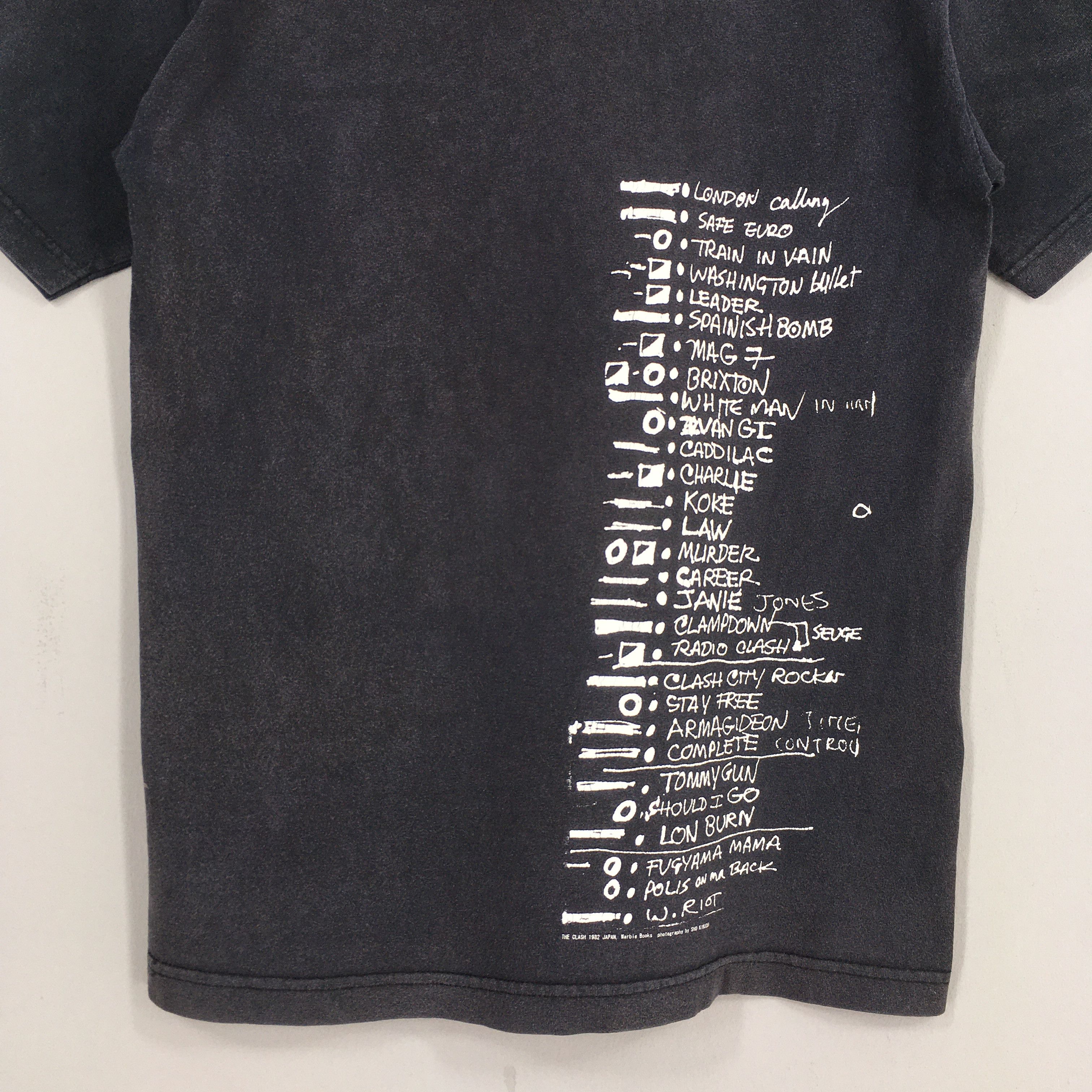 Band Tees × Vintage Vintage 80's Joe Strummer The Clash T shirt Medium Size US M / EU 48-50 / 2 - 9 Thumbnail