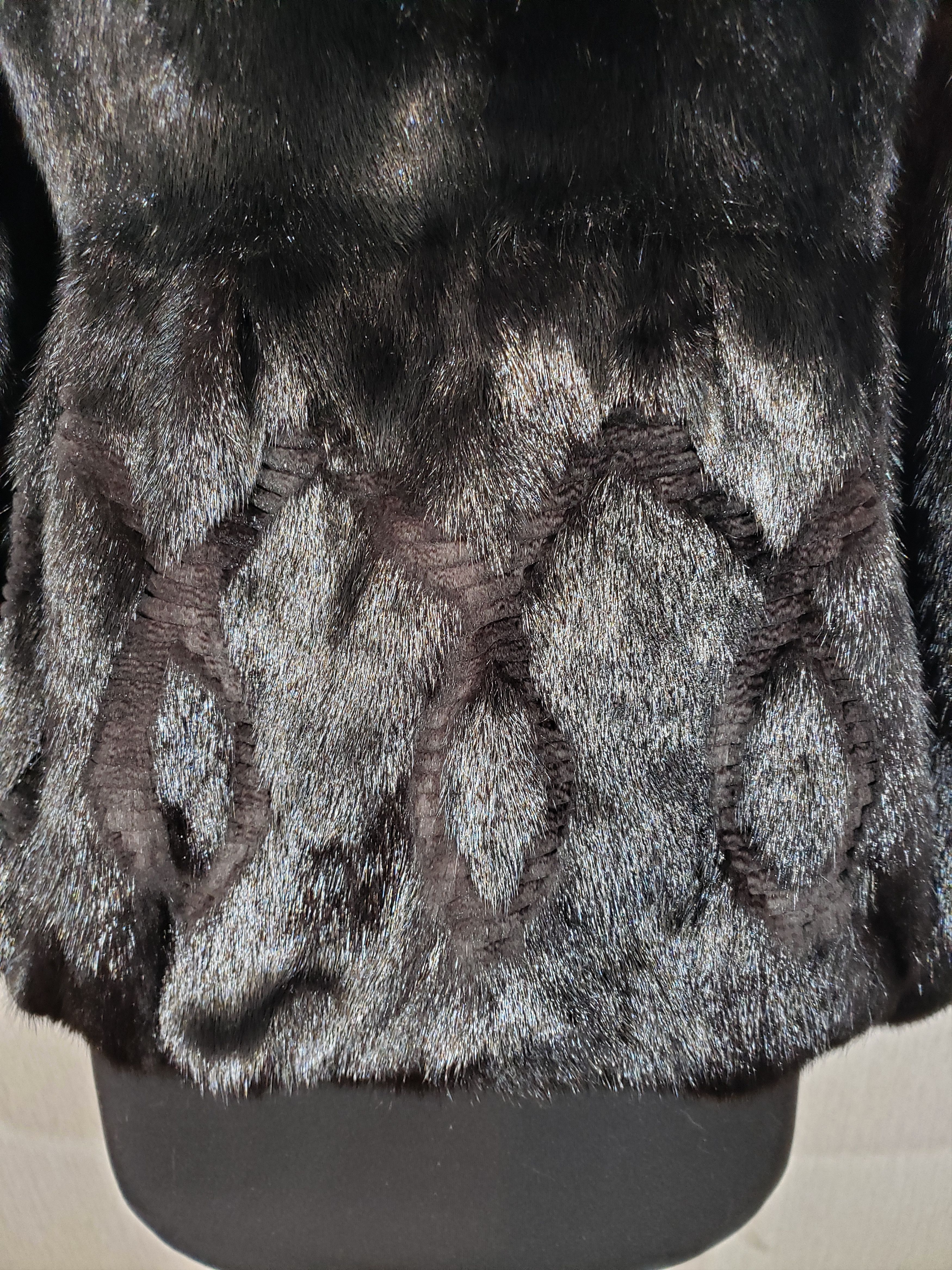 Other Stylish women's mink fur coat with a hood. Size M / US 6-8 / IT 42-44 - 8 Thumbnail