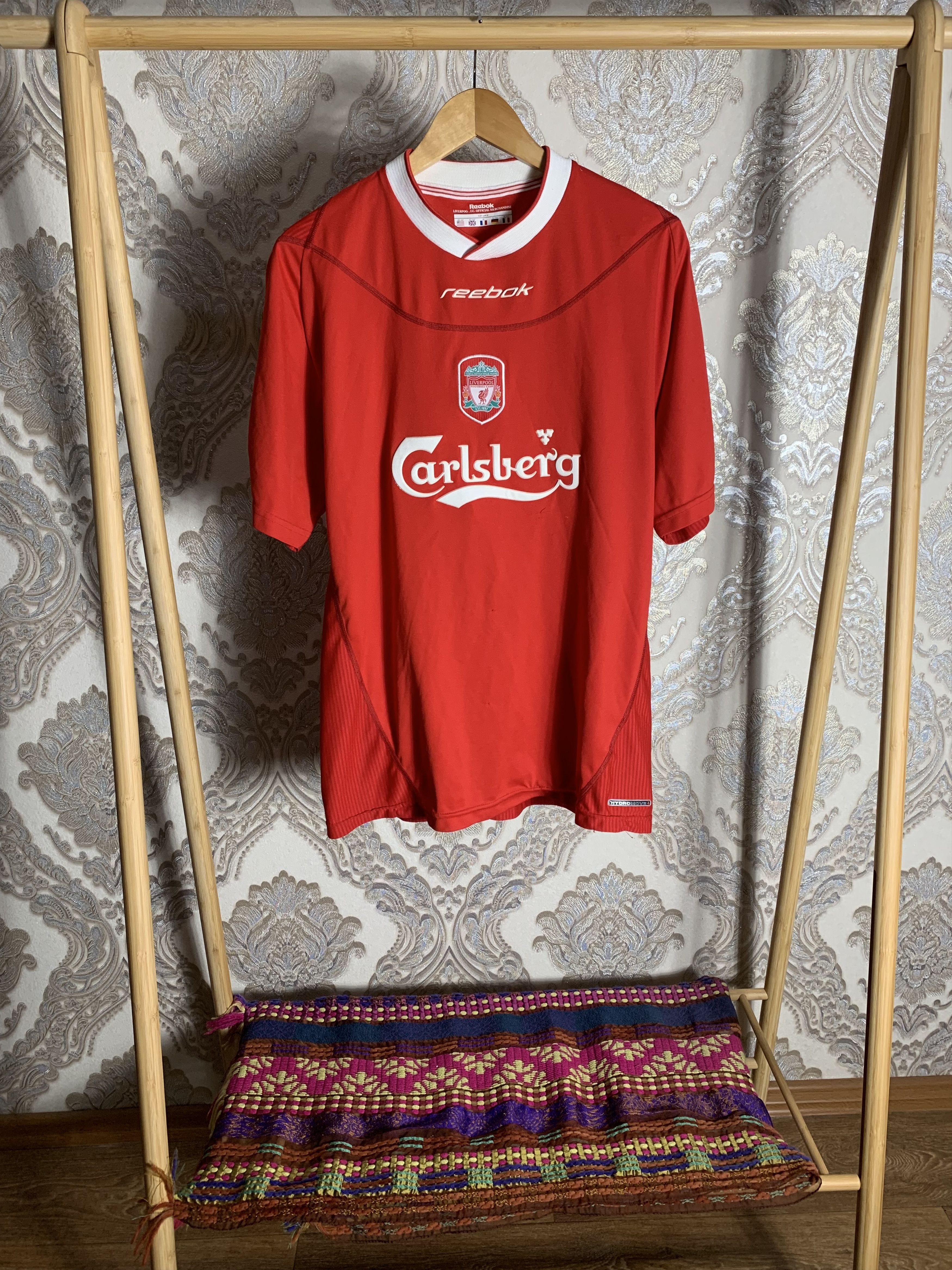 Reebok VINTAGE REEBOK FC LIVERPOOL ENGLAND SOCCER JERSEY RETRO 90s Size US XL / EU 56 / 4 - 1 Thumbnail