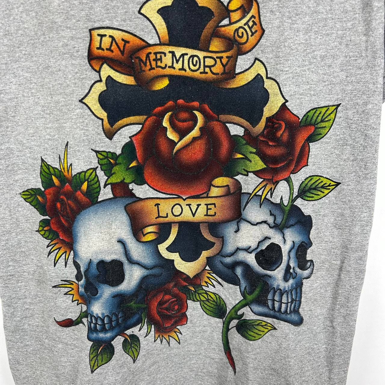 Ed Hardy Crazy Vintage y2k Ed hardy affliction style AOP t shirt Size US L / EU 52-54 / 3 - 2 Thumbnail