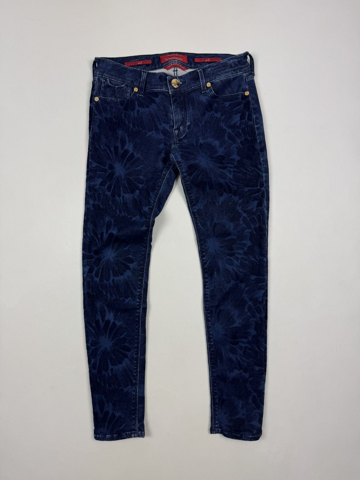 Jacob Cohen Jacob Cohen Sherry Floral Graphic Slim Women’s Jeans Size 28" / US 6 / IT 42 - 1 Thumbnail