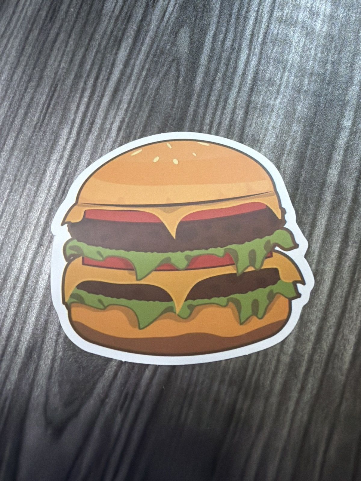 Hypebeast Double Cheeseburger Sticker Size ONE SIZE - 1 Thumbnail