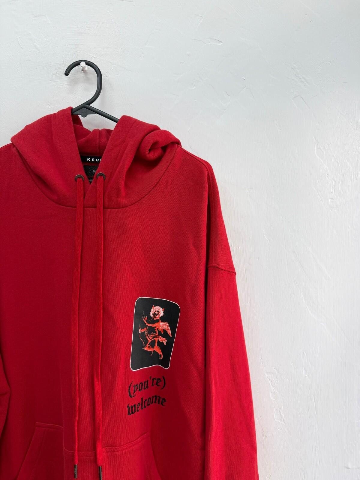 Ksubi new Ksubi mens icons biggie hoodie medium m jumper red Size US M / EU 48-50 / 2 - 6 Thumbnail