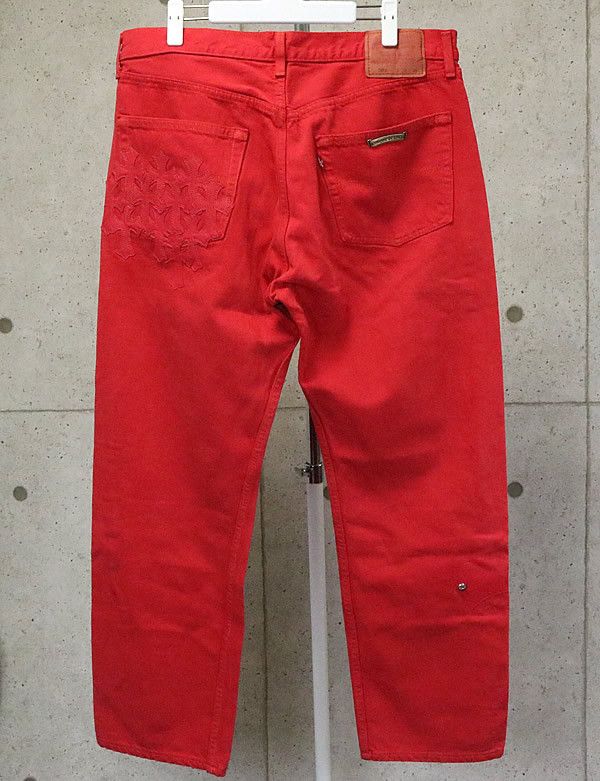 Chrome Hearts Chrome Hearts Cross Patch Denim Pants Size US 36 / EU 52 - 2 Thumbnail