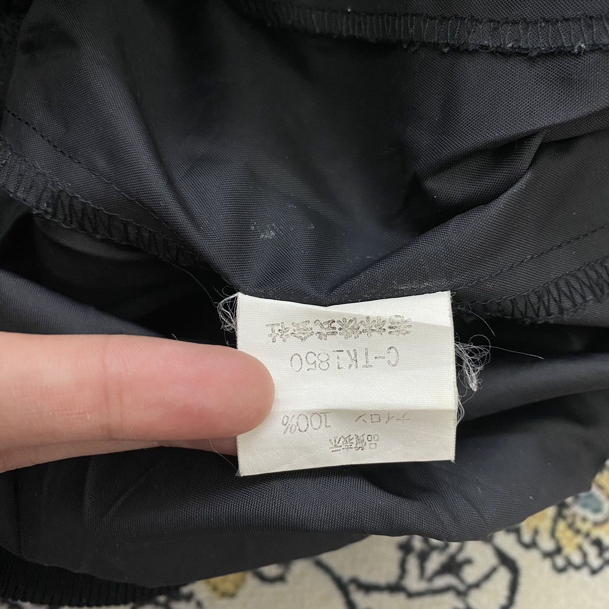 Japanese Brand × Michiko Koshino London MICHIKO LONDON KOSHINO Japanese Designer Brand Print Black Size US XL / EU 56 / 4 - 5 Thumbnail