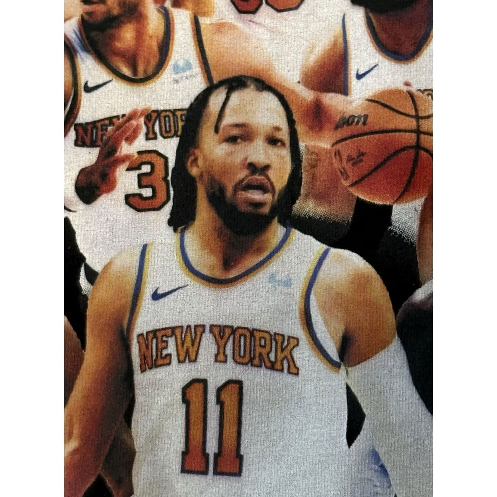Vintage Nike Knicks NY Forever 2023-24 Season Rap T-Shirt Large Black Crew Neck Mens Stadium Essentials NWT Limited Edition City NYC Hip Hop Fans Size US L / EU 52-54 / 3 - 4 Thumbnail
