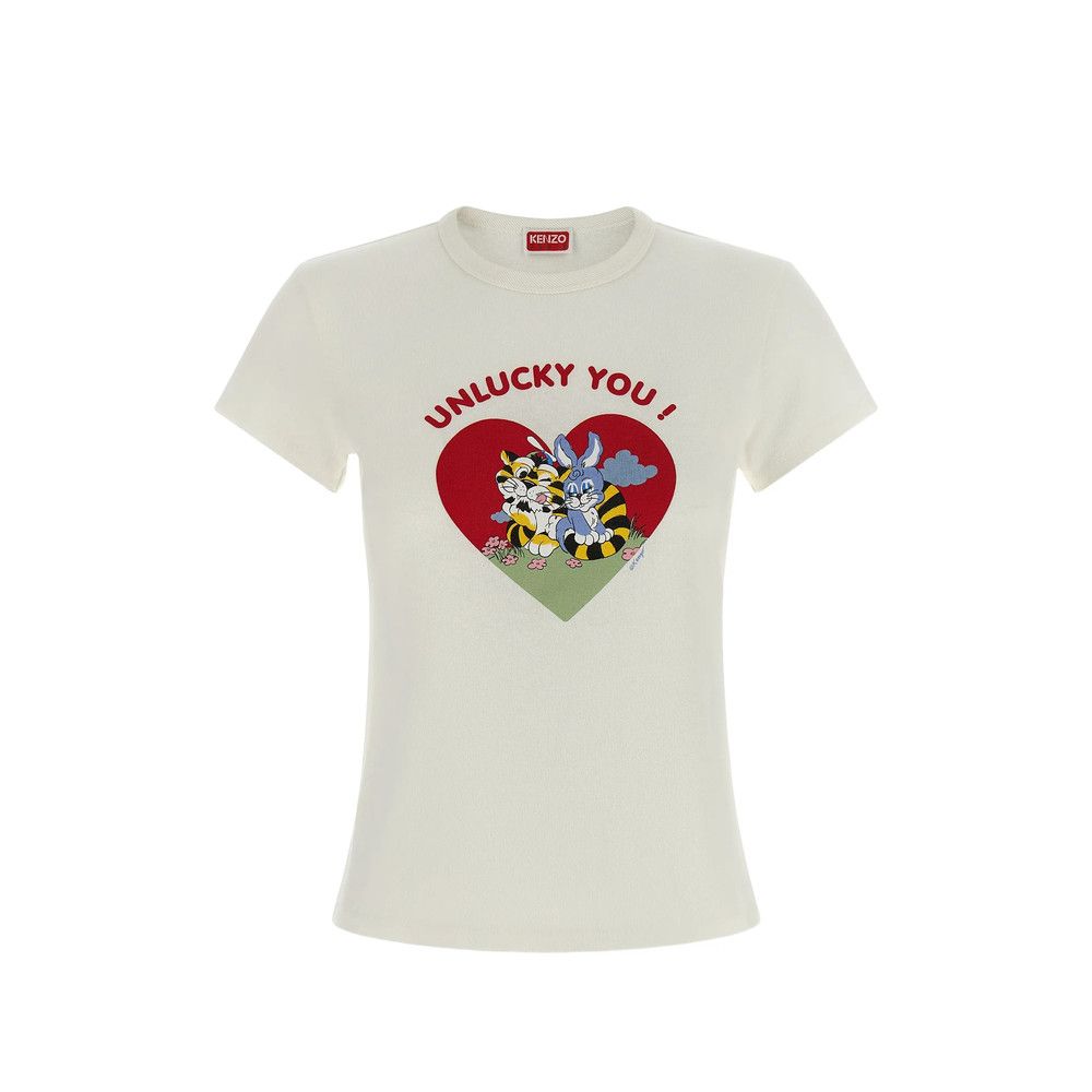 Kenzo Kenzo WHITE Tops - T-shirts & Jerseys Size S / US 4 / IT 40 - 1 Thumbnail