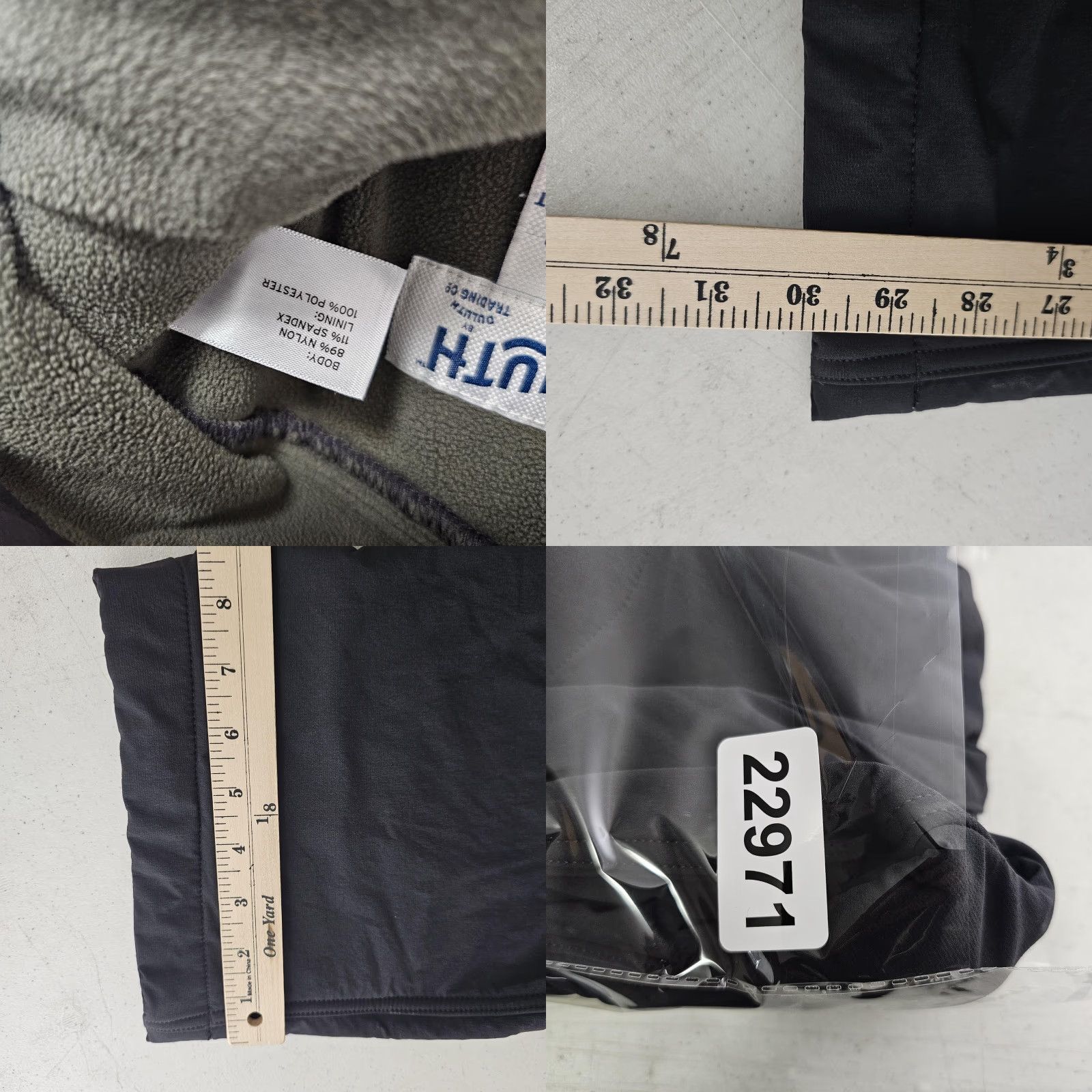 Vintage Duluth Flexpedition Pants Mens 40x30 Fleece Lined Softshell Outdoor Black 40 30 Pockets Lightweight Workwear Hiking Baggy Not Applicable? Size US 40 / EU 56 - 9 Thumbnail