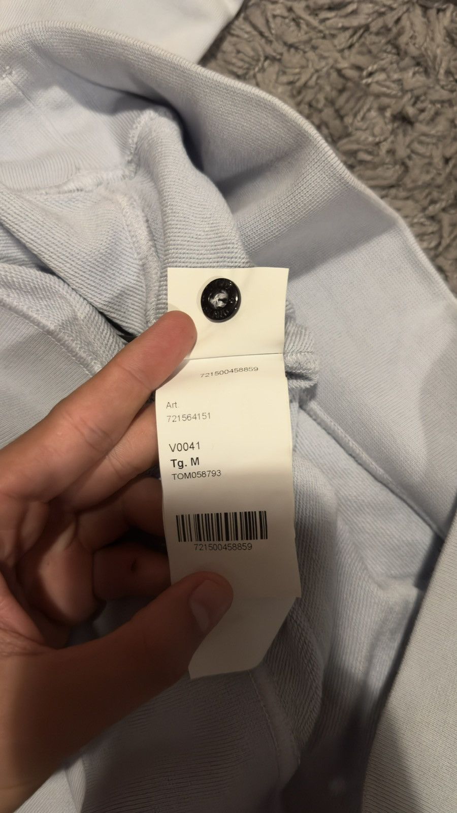 Stone Island Stone Island Hoodie Blue M Size US M / EU 48-50 / 2 - 7 Thumbnail