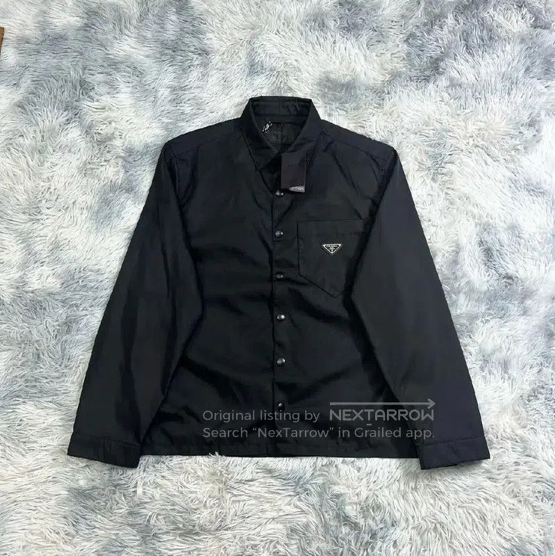Prada Prada Black Long Sleeve Men's Jacket. Size US XL / EU 56 / 4 - 1 Thumbnail