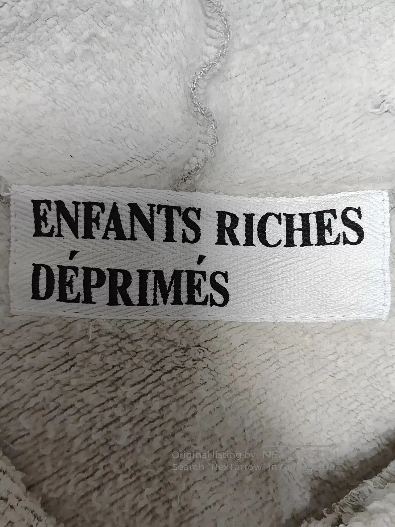 Enfants Riches Deprimes enfs riches deprimes unique graffiti hoodie. Size US XL / EU 56 / 4 - 7 Thumbnail