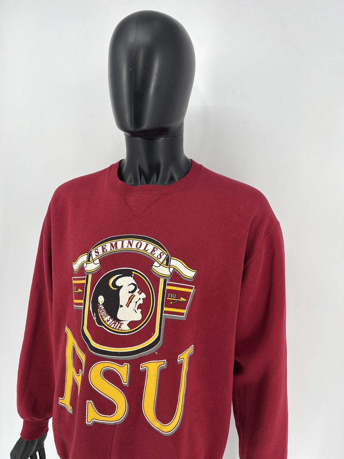 NFL Vintage NFL Florida State Seminoles Sweatshirt Made in USA Size US XL / EU 56 / 4 - 4 Thumbnail