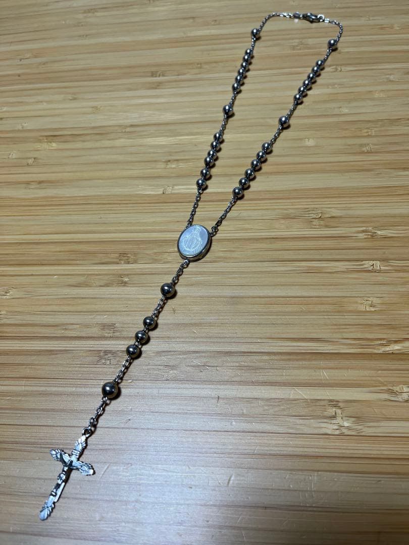 Dolce & Gabbana Vintage D&G Silver Rosary Size ONE SIZE - 1 Thumbnail