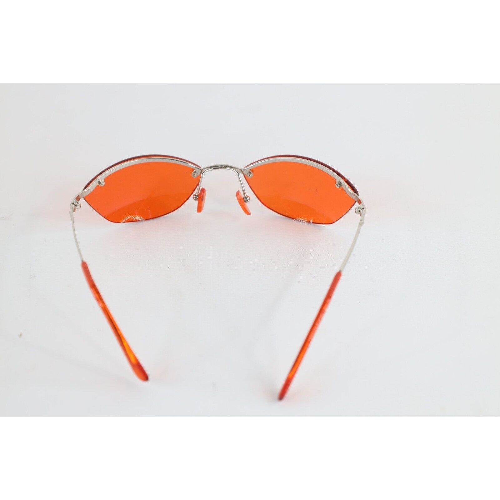 Vintage Vintage 90s Y2K Streetwear Red Tinted Sunglasses Glasses Size ONE SIZE - 4 Thumbnail