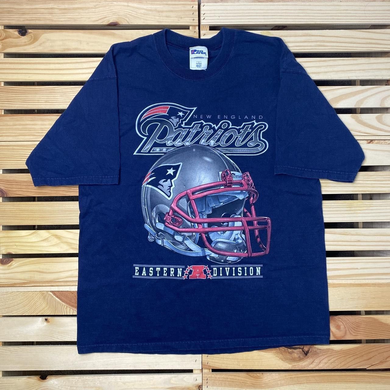 Pro Player Vintage NFL New England Patriots Blue Tee Size Large Size US L / EU 52-54 / 3 - 1 Thumbnail