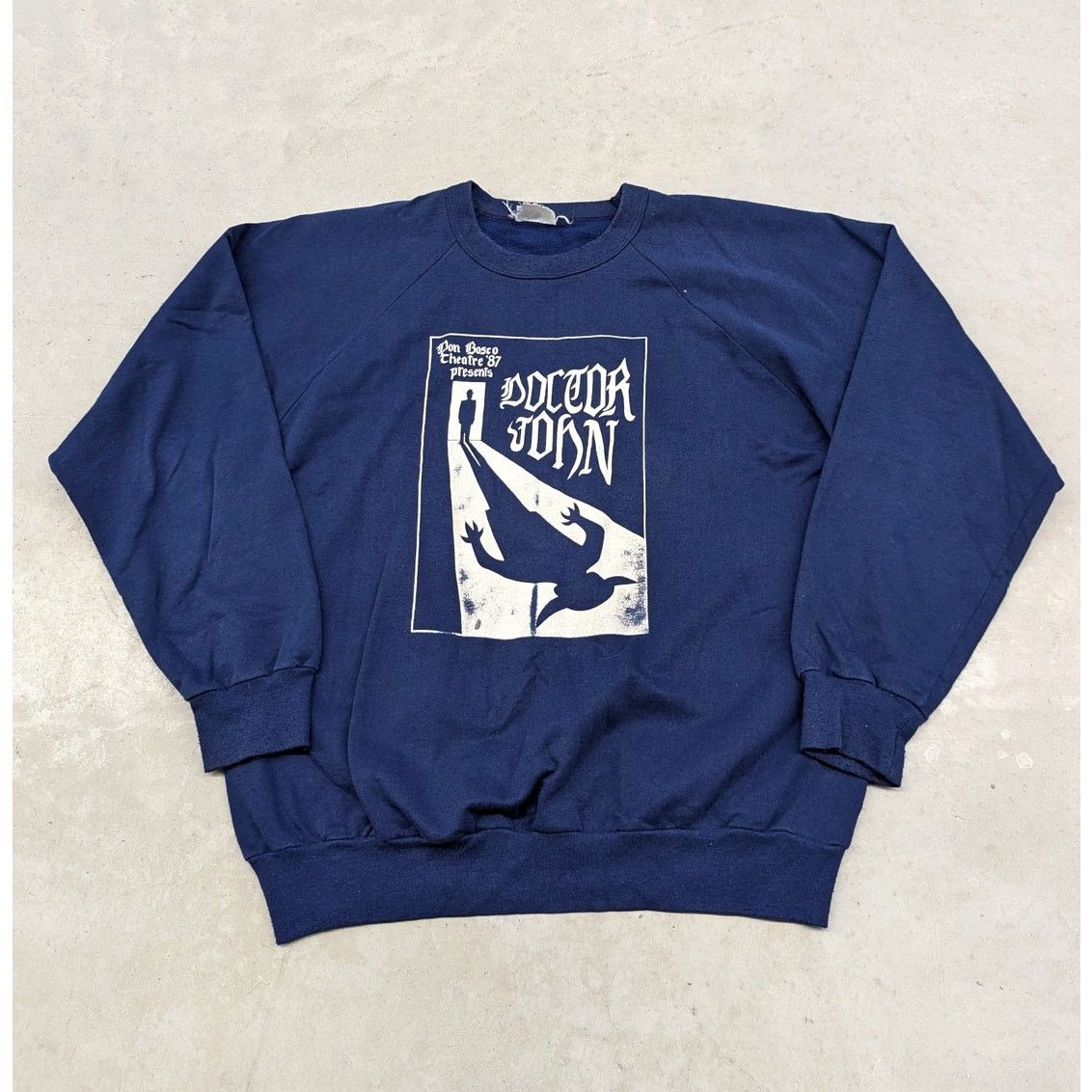 Vintage Vintage 1987 Don Bosco Theater Dr. John crewneck sweater Size US L / EU 52-54 / 3 - 1 Thumbnail