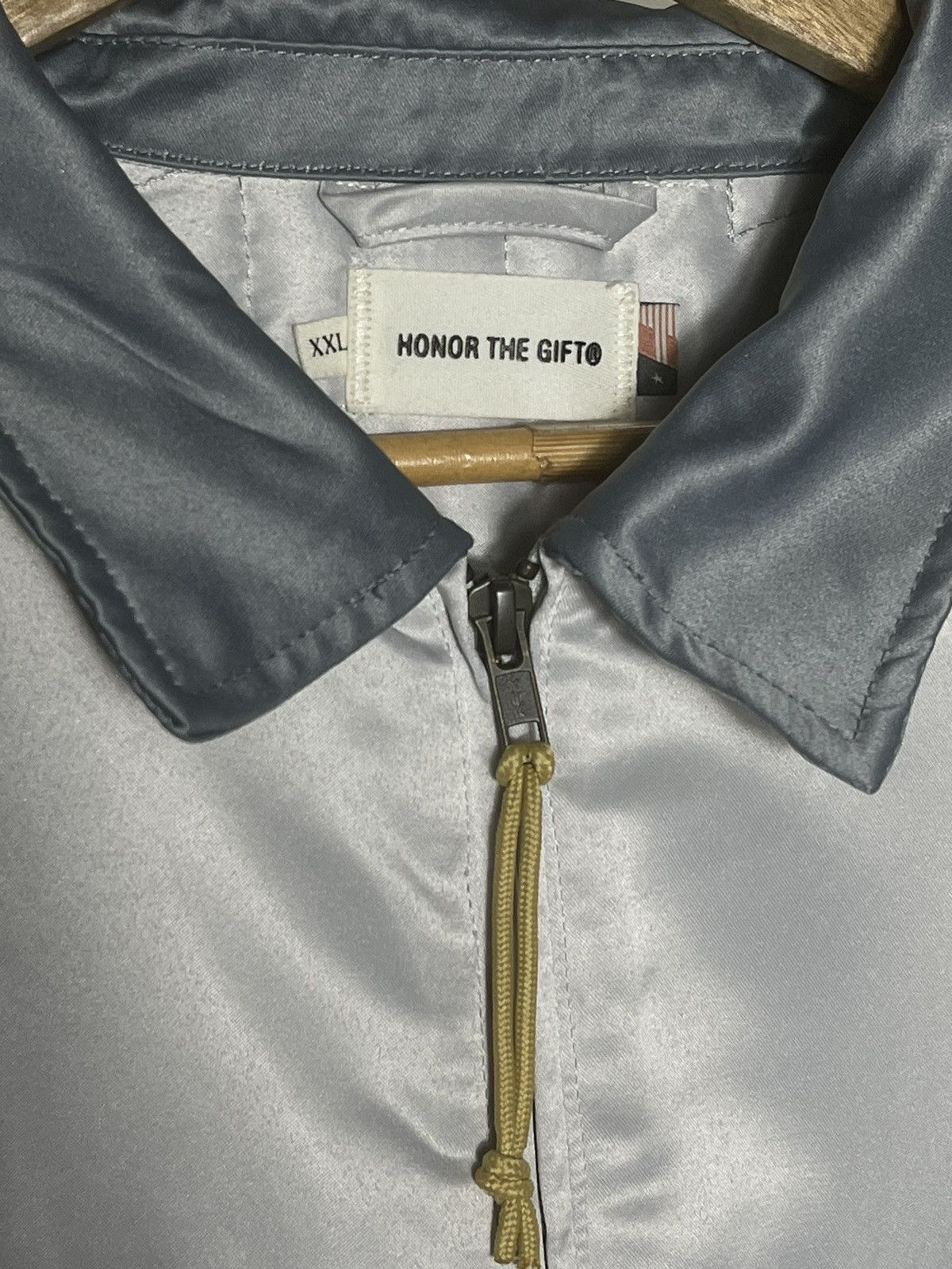 Honor the Gift Honor The Gift “Inner City” Satin Bomber Jacket Size US XXL / EU 58 / 5 - 6 Thumbnail