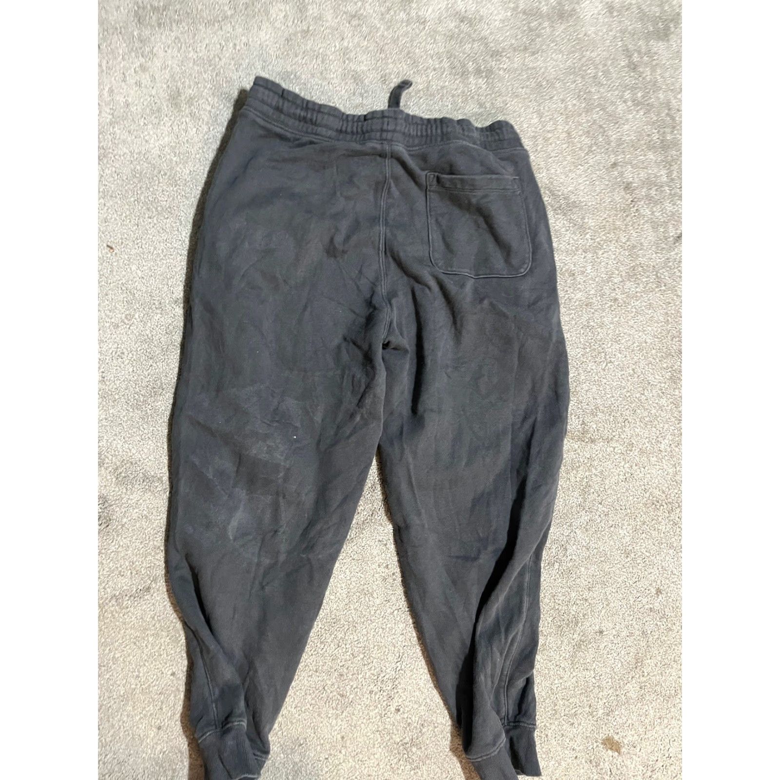 Old Navy Old Navy Mens Joggers Size L Gray Drawstring Sweatpants Casual Flaw Size US 33 - 3 Thumbnail