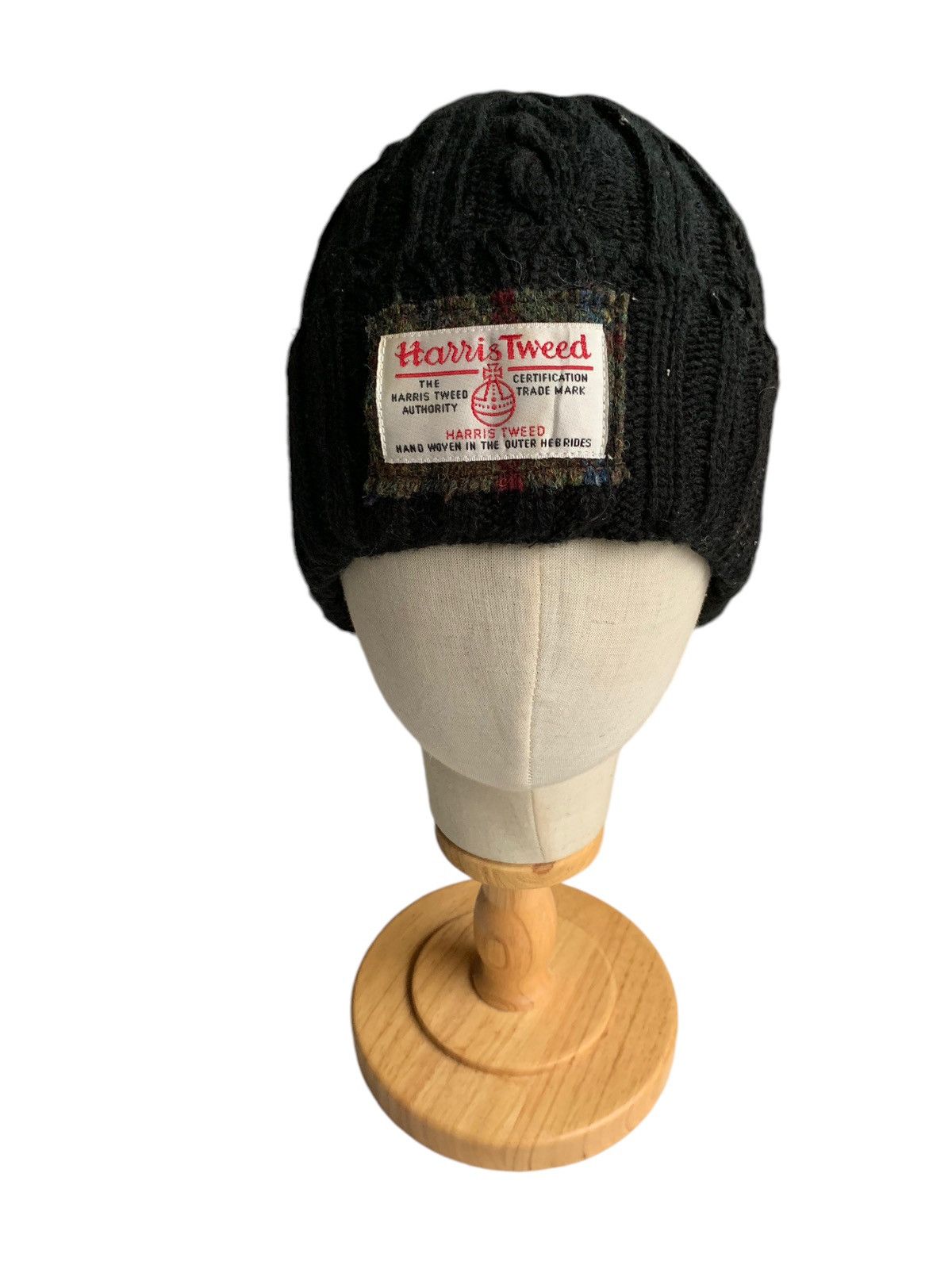 Japanese Brand × Kapital × Vintage Harris Tweed Knitted Beanie Hats Size ONE SIZE - 1 Thumbnail