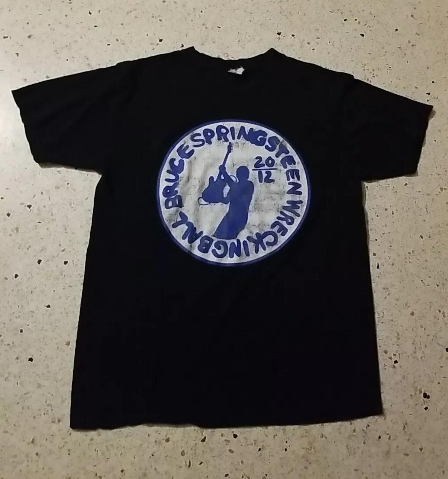 The Unbranded Brand Bruce Springsteen Wrecking Ball Tour 2012 T Shirt M Size US L / EU 52-54 / 3 - 1 Thumbnail