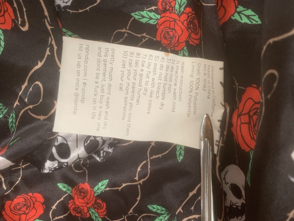 RIPNDIP Rip N Dip Dead Roses Jacket Size US M / EU 48-50 / 2 - 6 Thumbnail