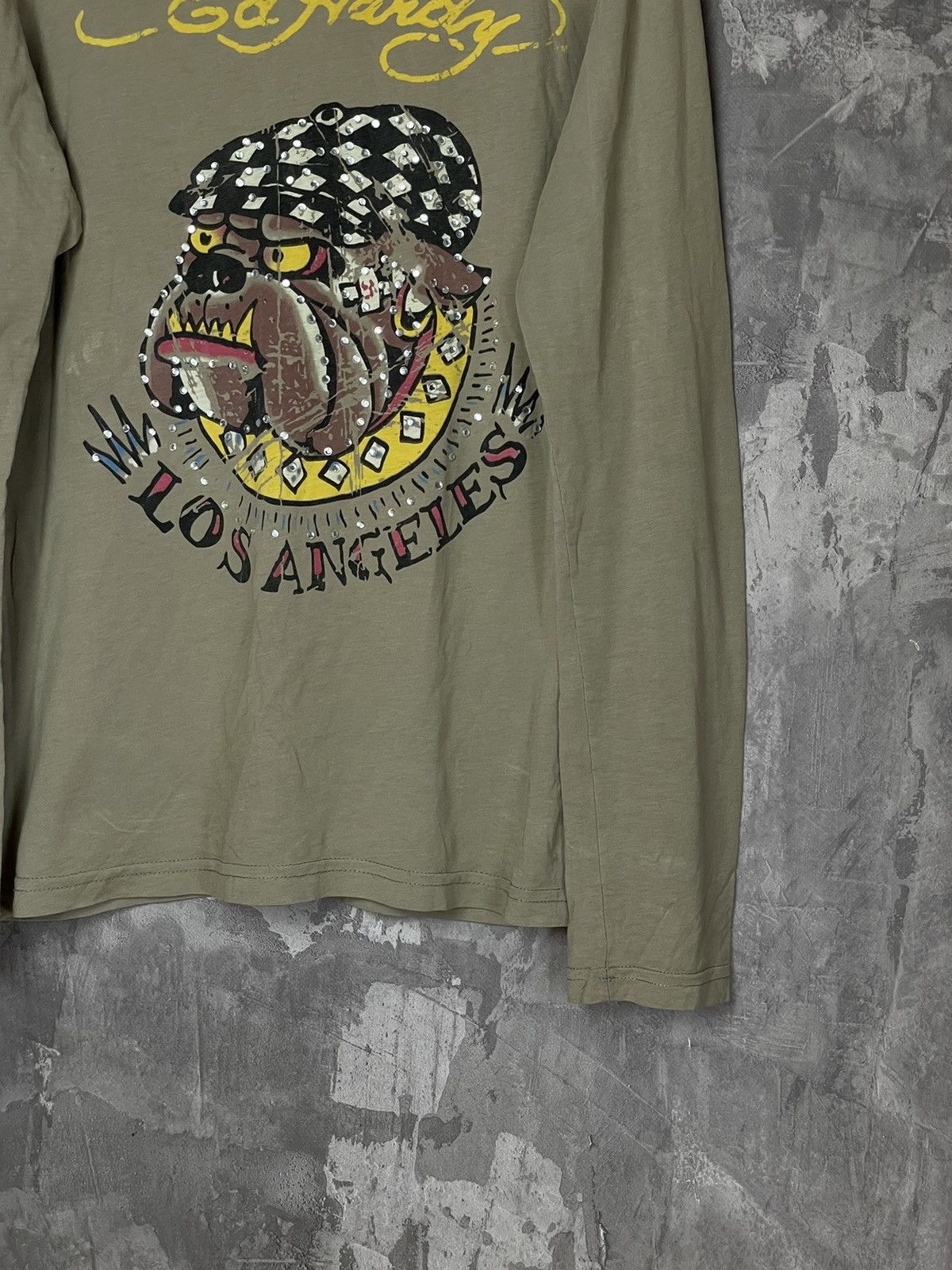 Ed Hardy × Japanese Brand VINTAGE ED HARDY Y2K LONG SLEEVE SHIRT Size L / US 10 / IT 46 - 6 Thumbnail