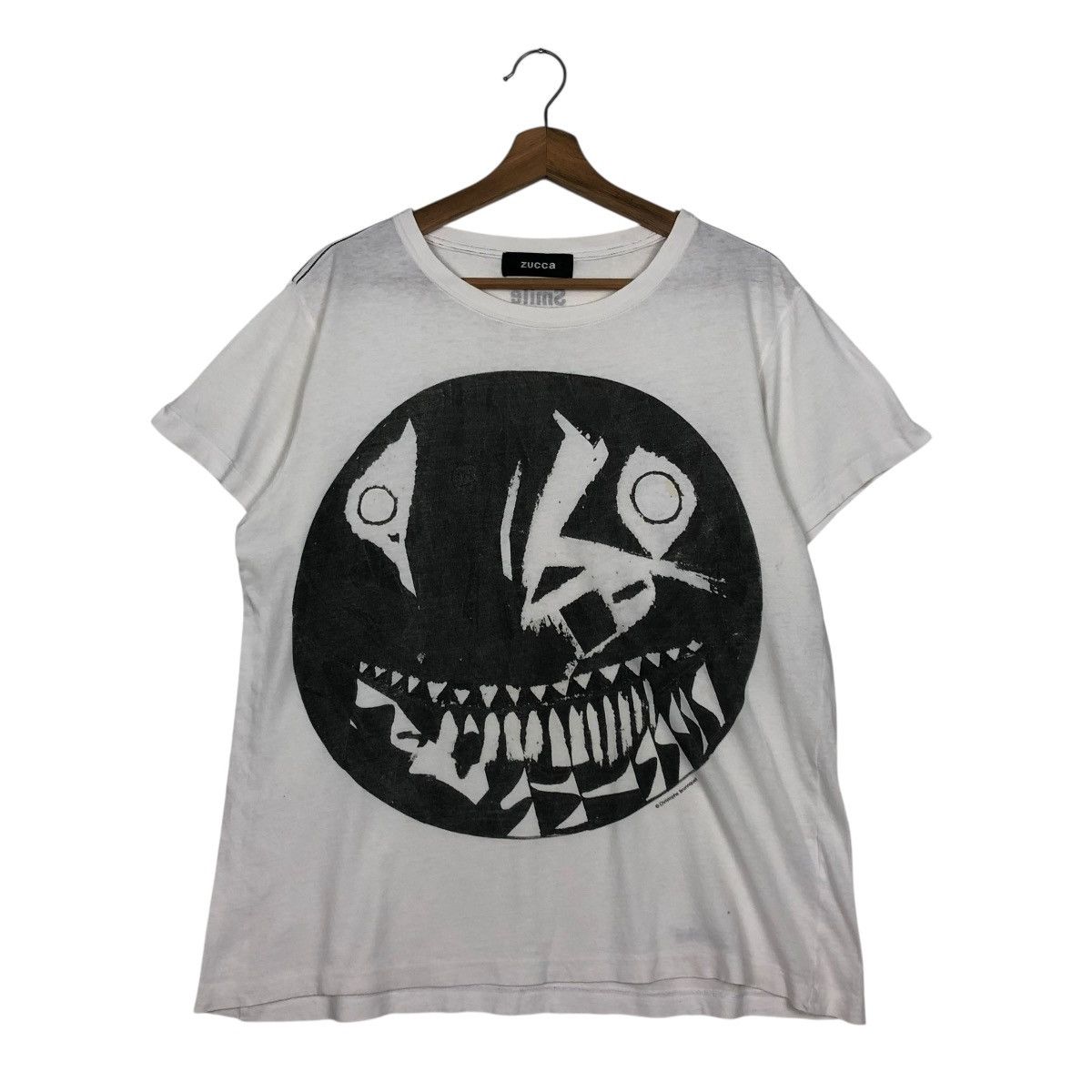 Issey Miyake 🔥VINTAGE TEE BIG LOGO ZUCCA X CHRISTOPHE BRUNNQUELL Size US M / EU 48-50 / 2 - 2 Thumbnail
