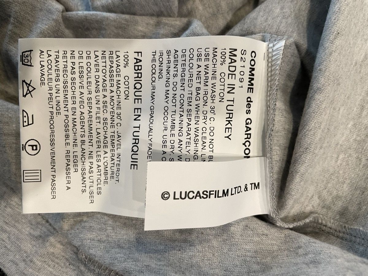 Comme des Garcons Comme Des Garçon X Star Wars Tee Shirt Size US M / EU 48-50 / 2 - 3 Thumbnail