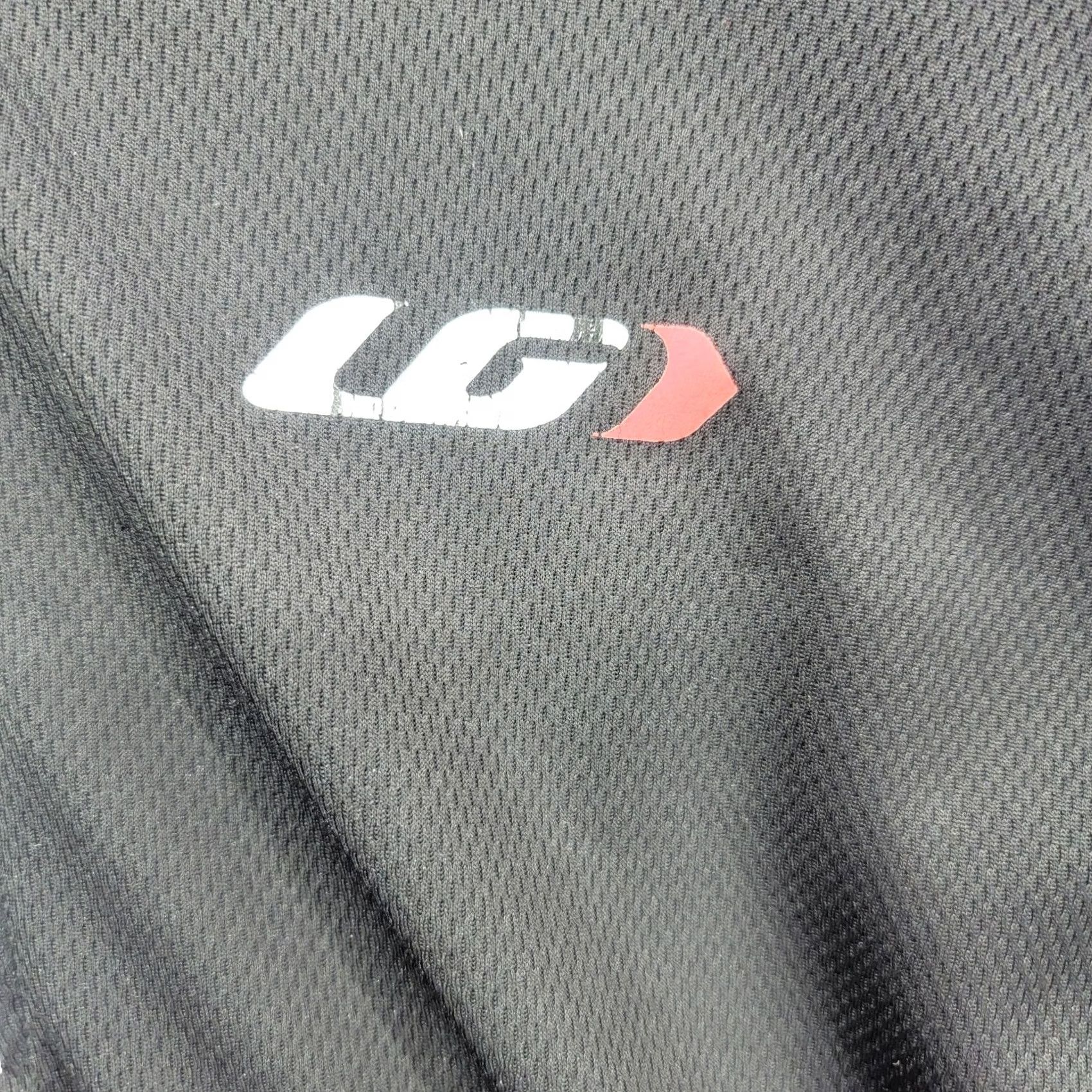 Vintage Louis Garneau Cycling Jersey Mens XL Black 1/4 Zip Short Sleeve Shirt Size US XL / EU 56 / 4 - 2 Thumbnail