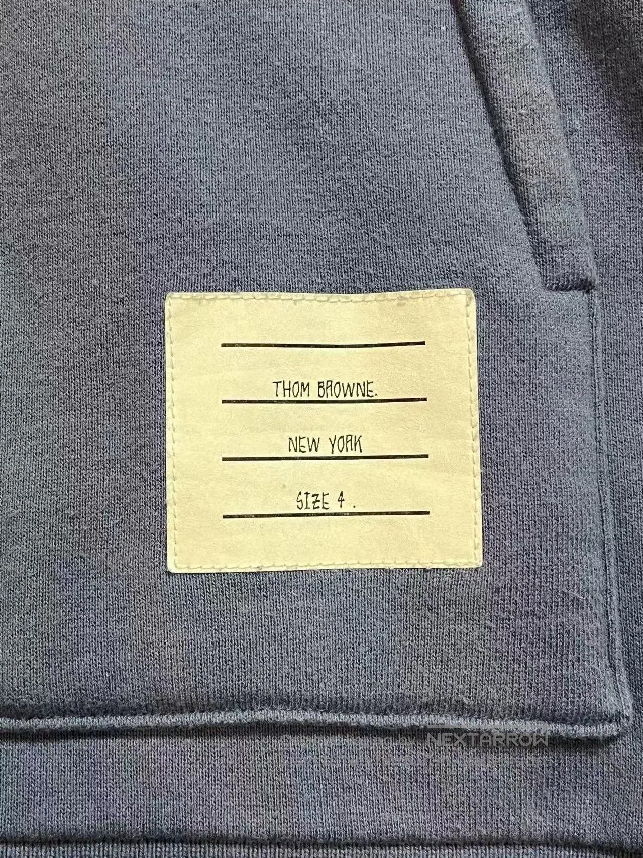 Thom Browne Thom Browne Stripe Hoodie for Men. Size US XL / EU 56 / 4 - 5 Thumbnail