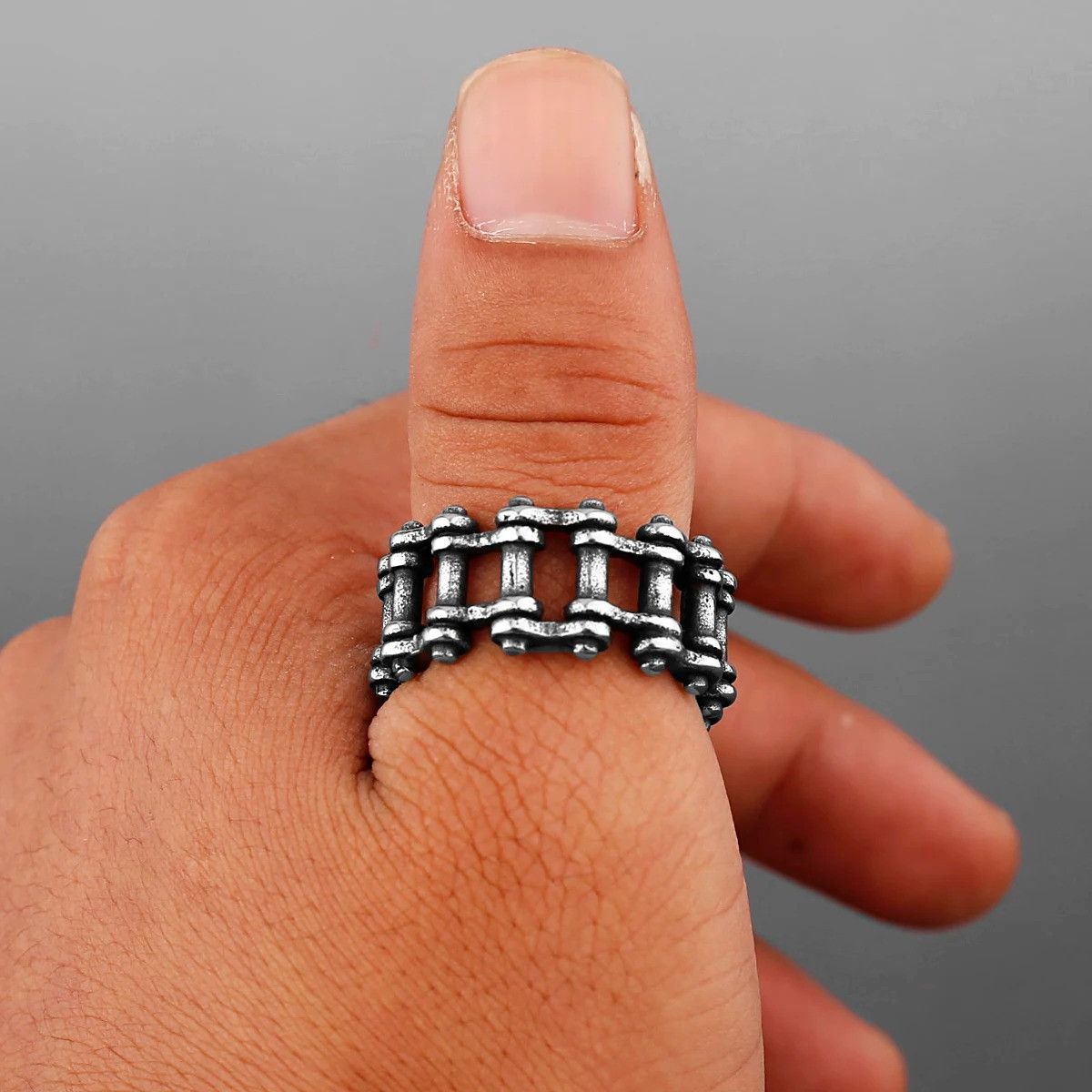 Vintage Motorcycle Car Chain Ring Size 44 - 3 Thumbnail