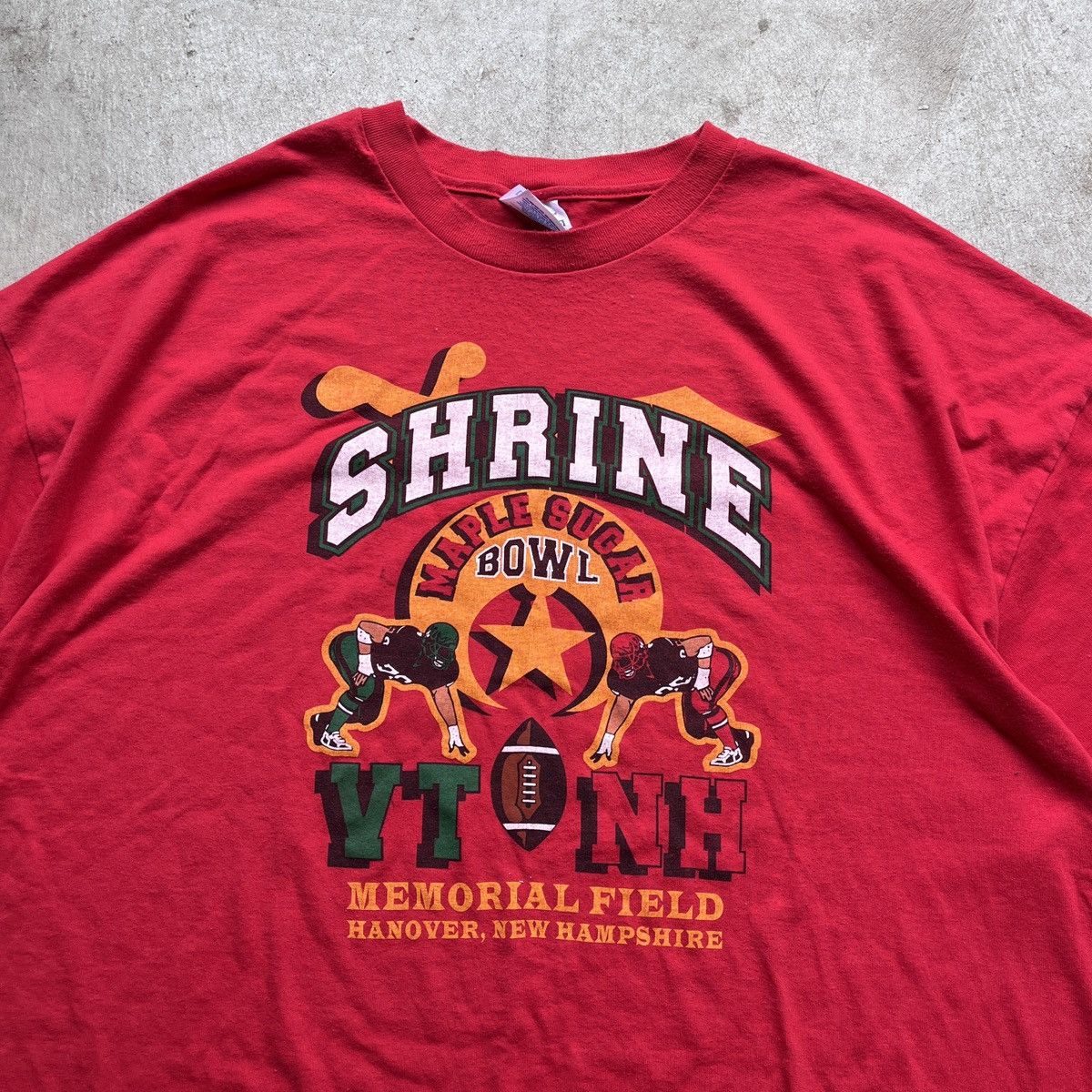 Hanes × Vintage Vintage Y2K Shrine Maple Sugar Bowl Graphic T Shirt Size US XXL / EU 58 / 5 - 2 Thumbnail