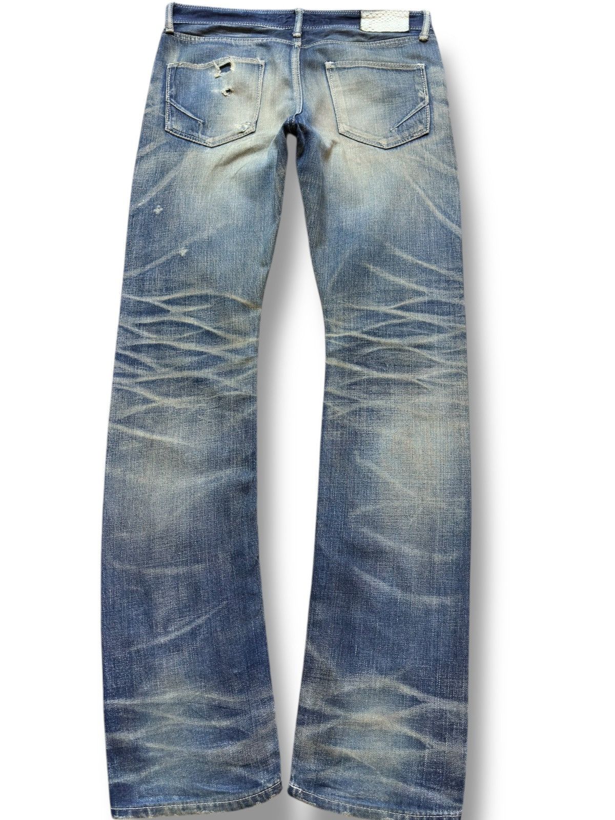 GOSTAR DE FUGA Vintage Gostar Defuga SelvedgeCurve Leg Mudwash Denim Size US 31 - 7 Thumbnail
