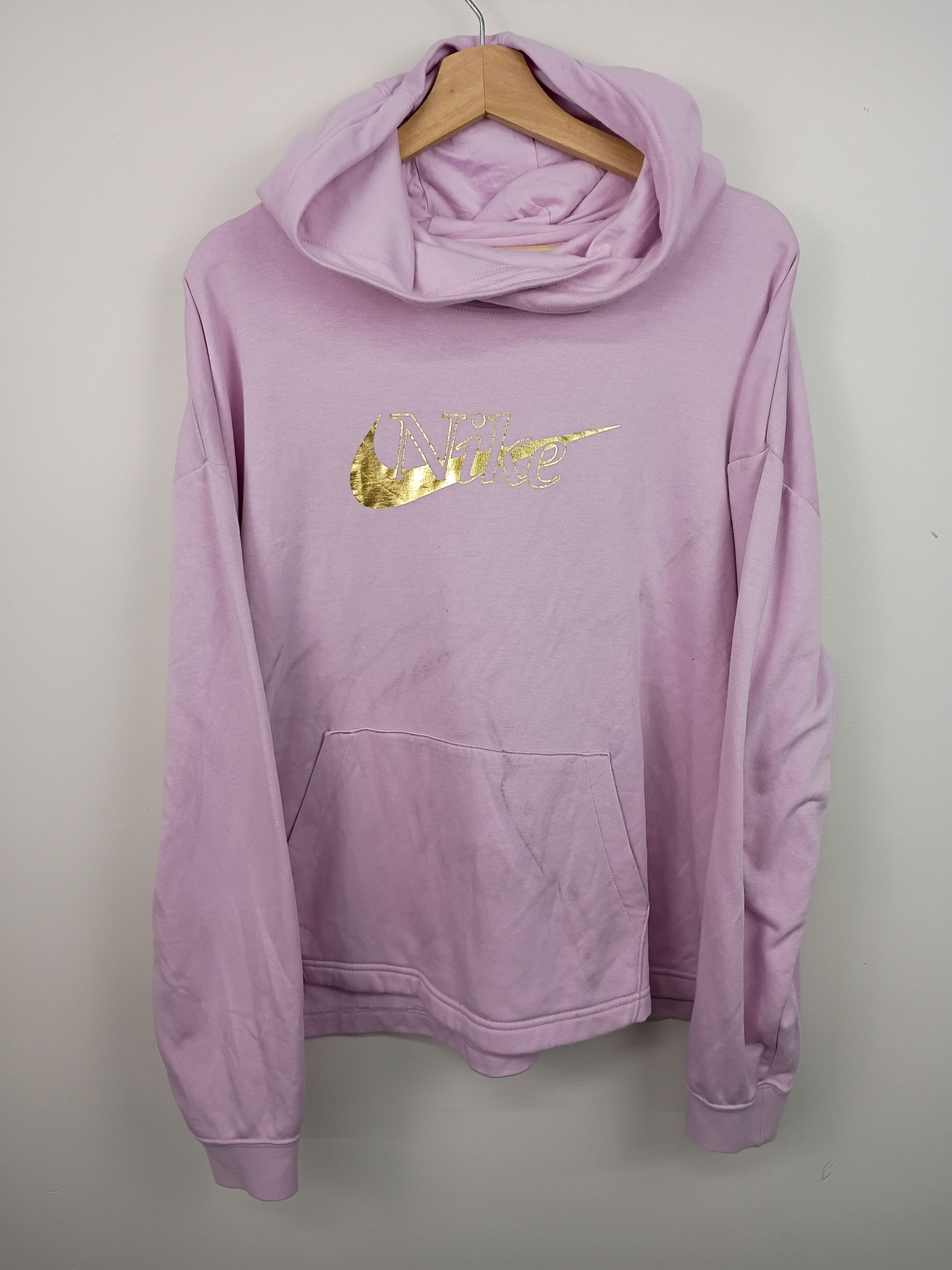 Vintage Vintage Y2K Nikes Ladies Hoodie Size US XL / EU 56 / 4 - 1 Thumbnail