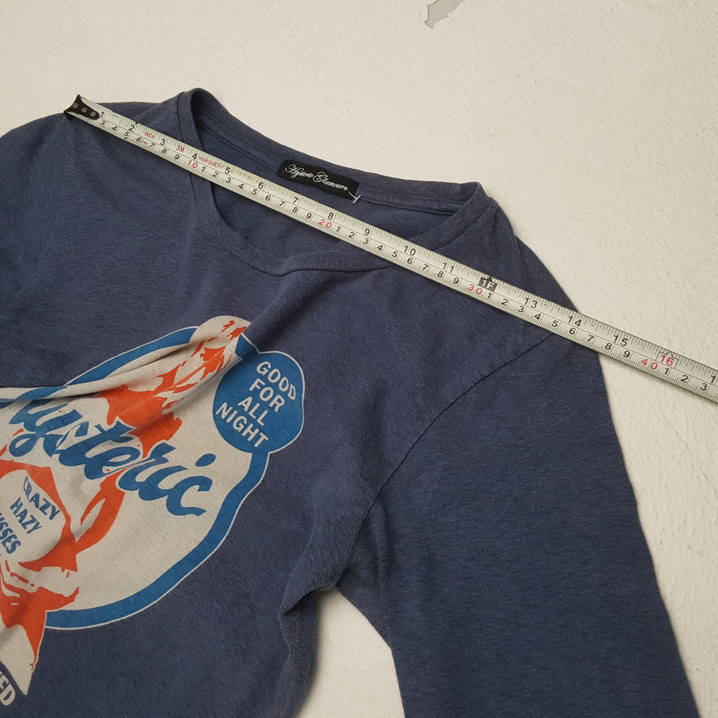 Hysteric Glamour HYSTERIC GLAMOUR Japanese Brand Streetwear Style Tshirt Size XS / US 0-2 / IT 36-38 - 4 Thumbnail