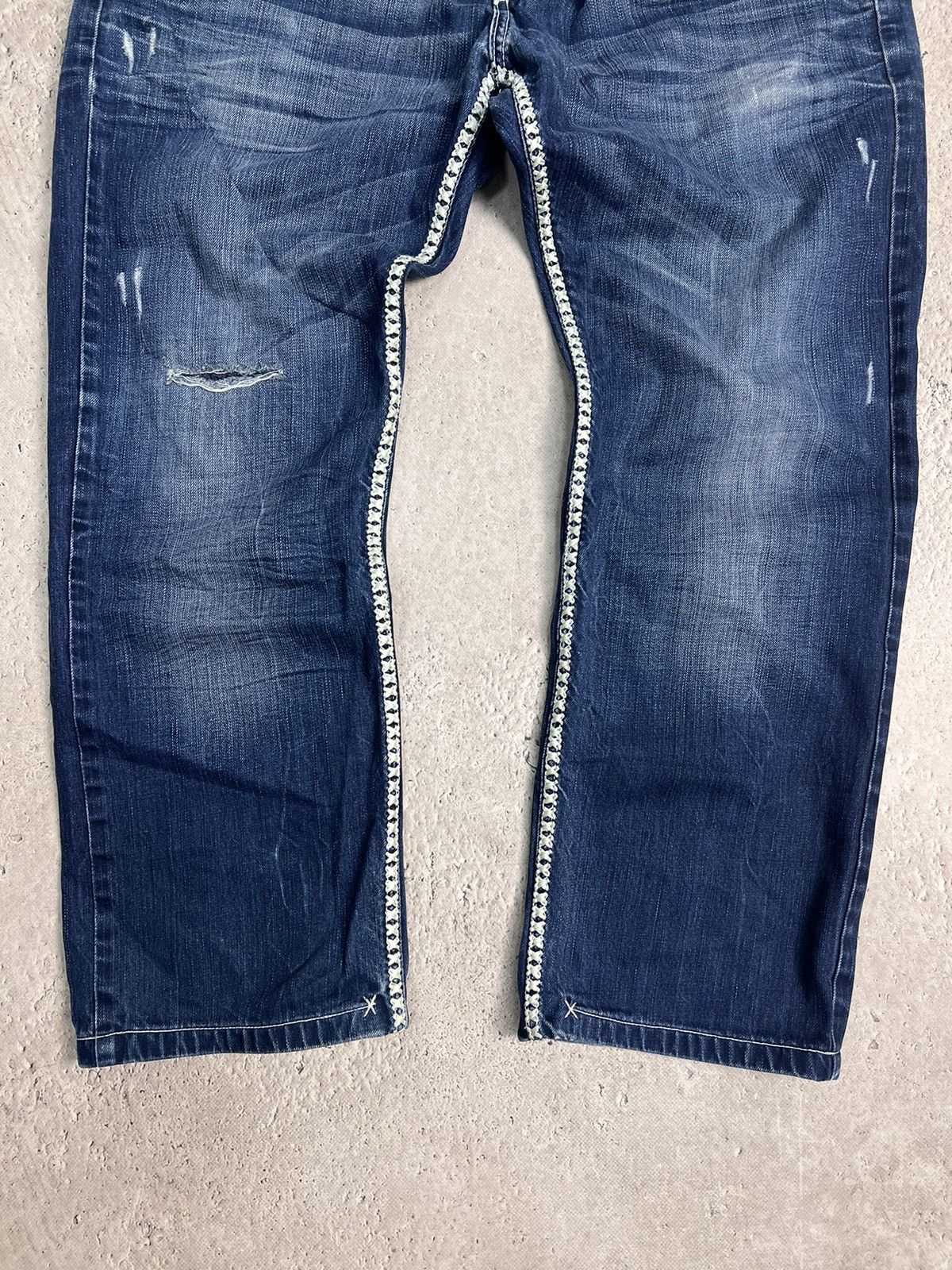 Japanese Brand × True Religion Vintage True Religion STYLE Straight LOW WAIST Jeans Size US 36 / EU 52 - 5 Thumbnail