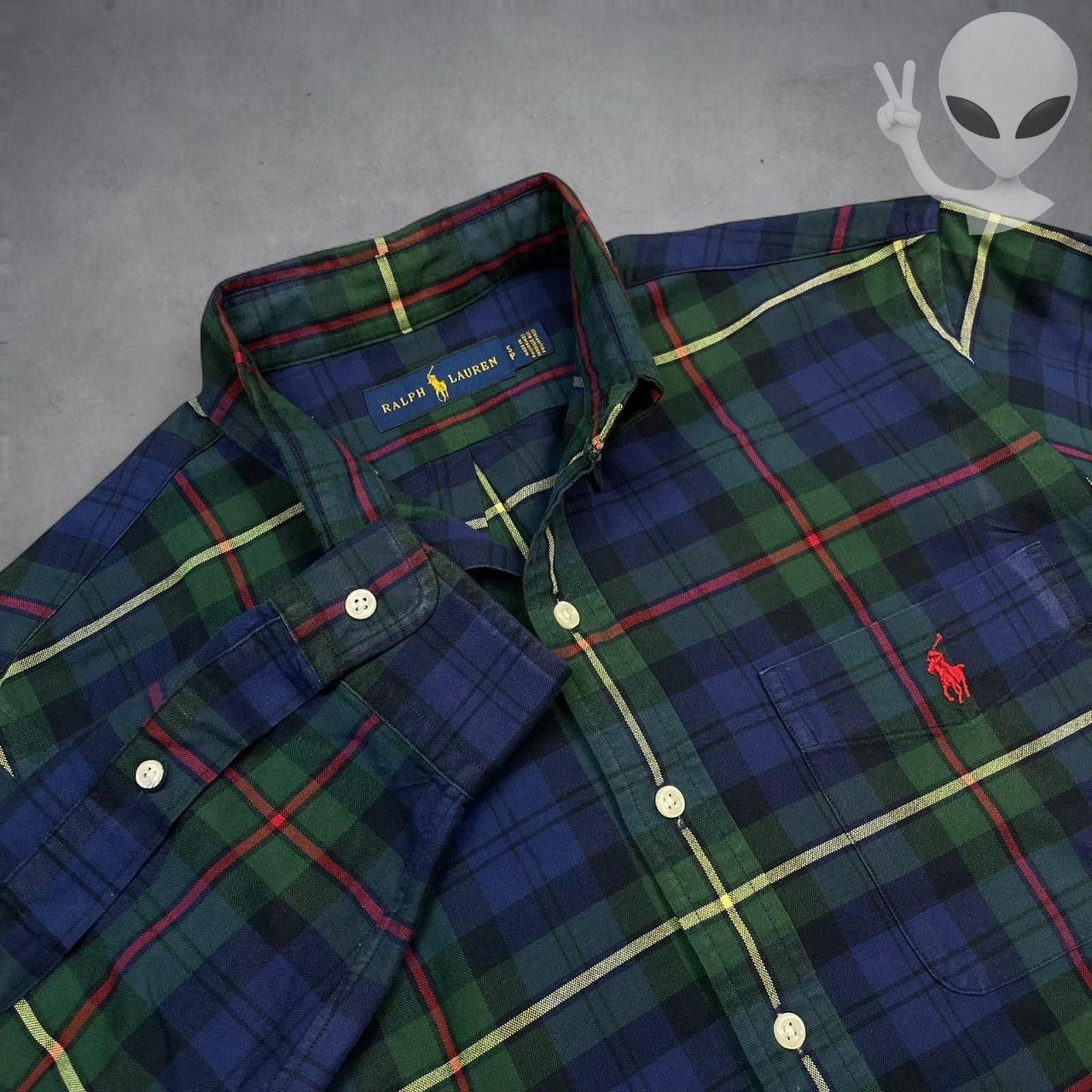 Polo Ralph Lauren Ralph Lauren Button Up Shirt Small Tartan Plaid Vintage Size US S / EU 44-46 / 1 - 1 Thumbnail