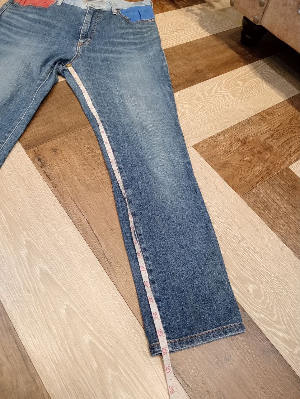 Tsumori Chisato VINTAGE TSUMORI CHISATO ISSEY MIYAKE BLUE DENIM PANTS Size US 30 / EU 46 - 13 Thumbnail