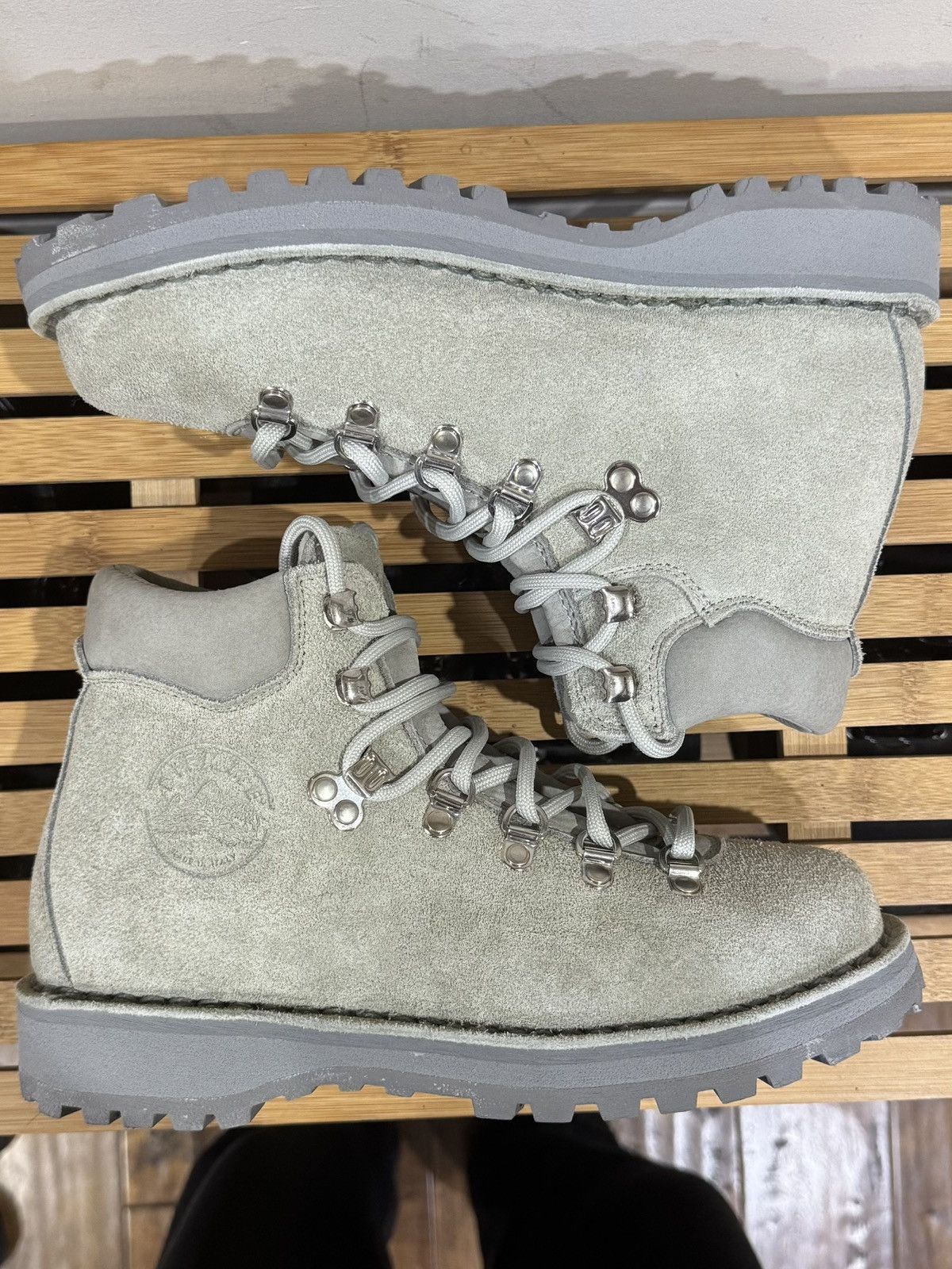 Diemme Diemme Roccia Vet Hiking Boots Grey Suede Leather 37 38 Size US 5 / EU 37 - 2 Thumbnail