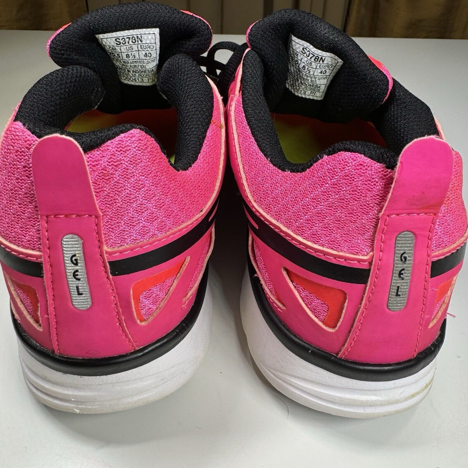 Asics Asics Gel Shoes Sneakers Neon Pink Mesh 8.5 Running Training Size US 8.5 / IT 38.5 - 5 Thumbnail