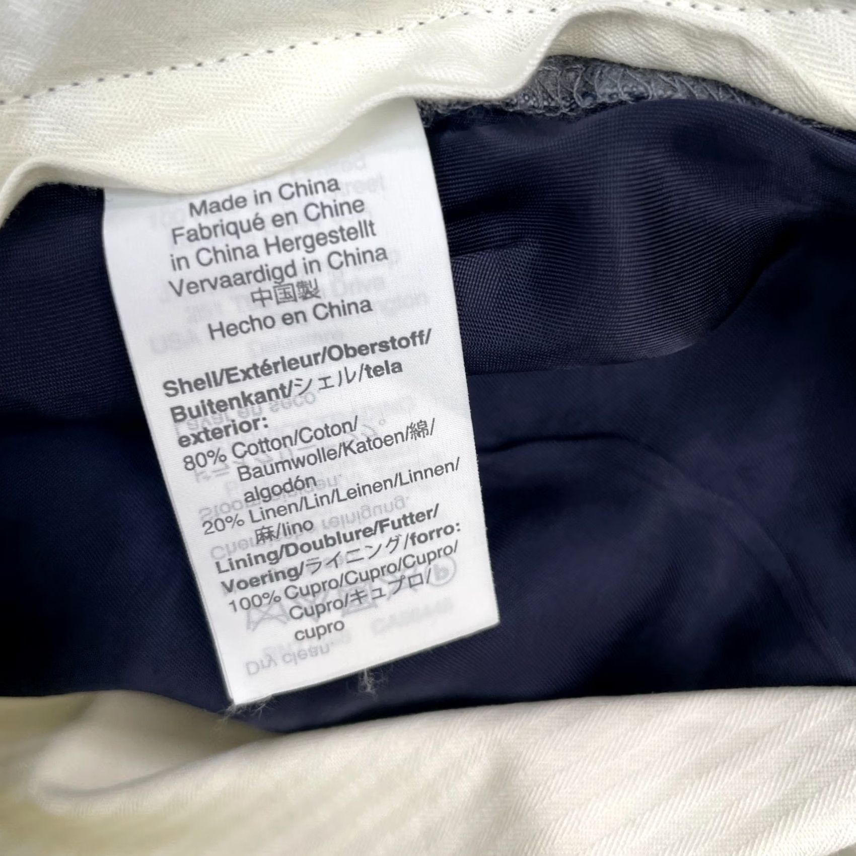J.Crew J.CREW Pants Mens 34x30 Gray Slim Tapered Leg Dress Pants Cotton Linen Formal Shirt, 34x30, Slim Fit, Gray Size US 34 / EU 50 - 4 Thumbnail