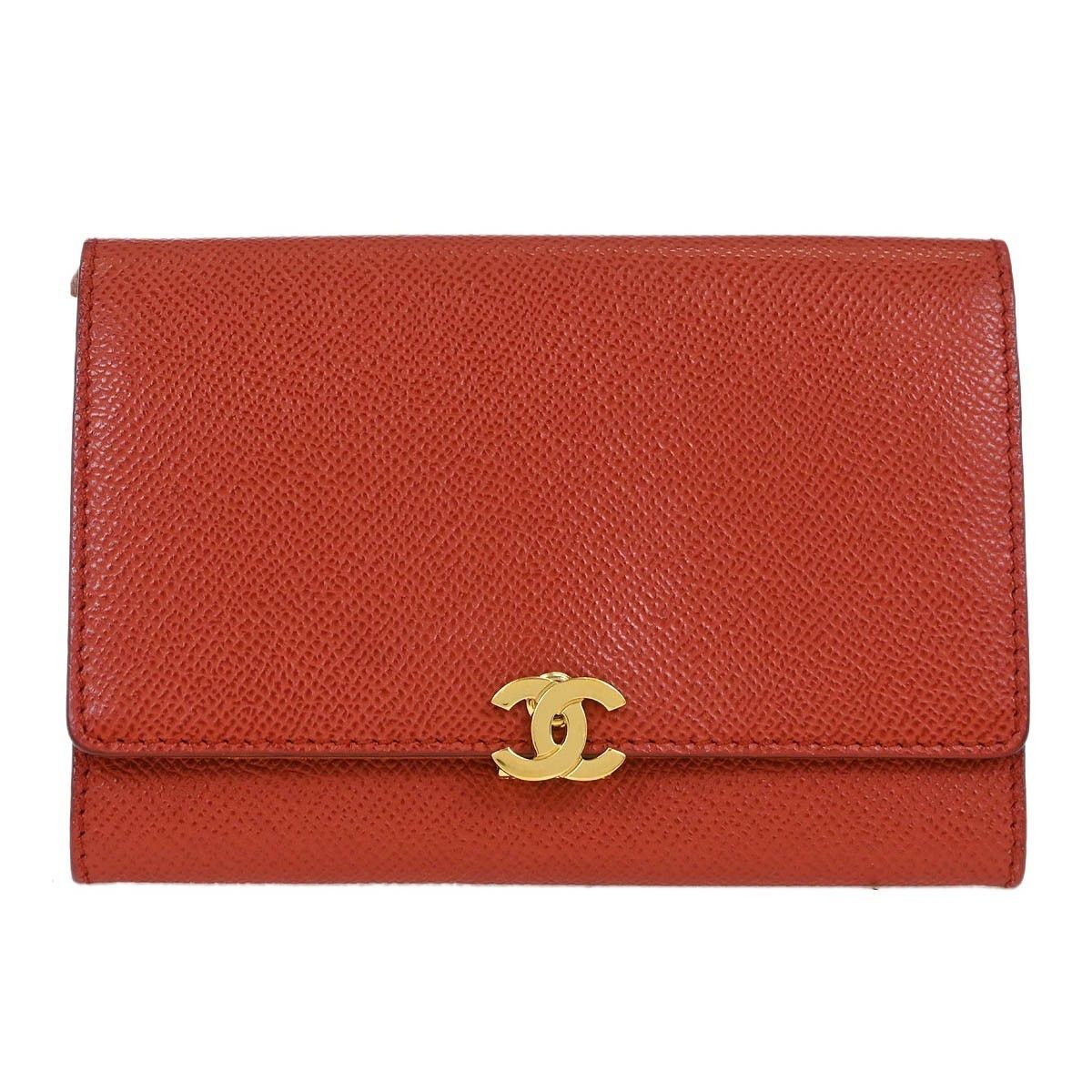 Chanel Chanel Vintage CC Flap Wallet Leather Size ONE SIZE - 1 Thumbnail