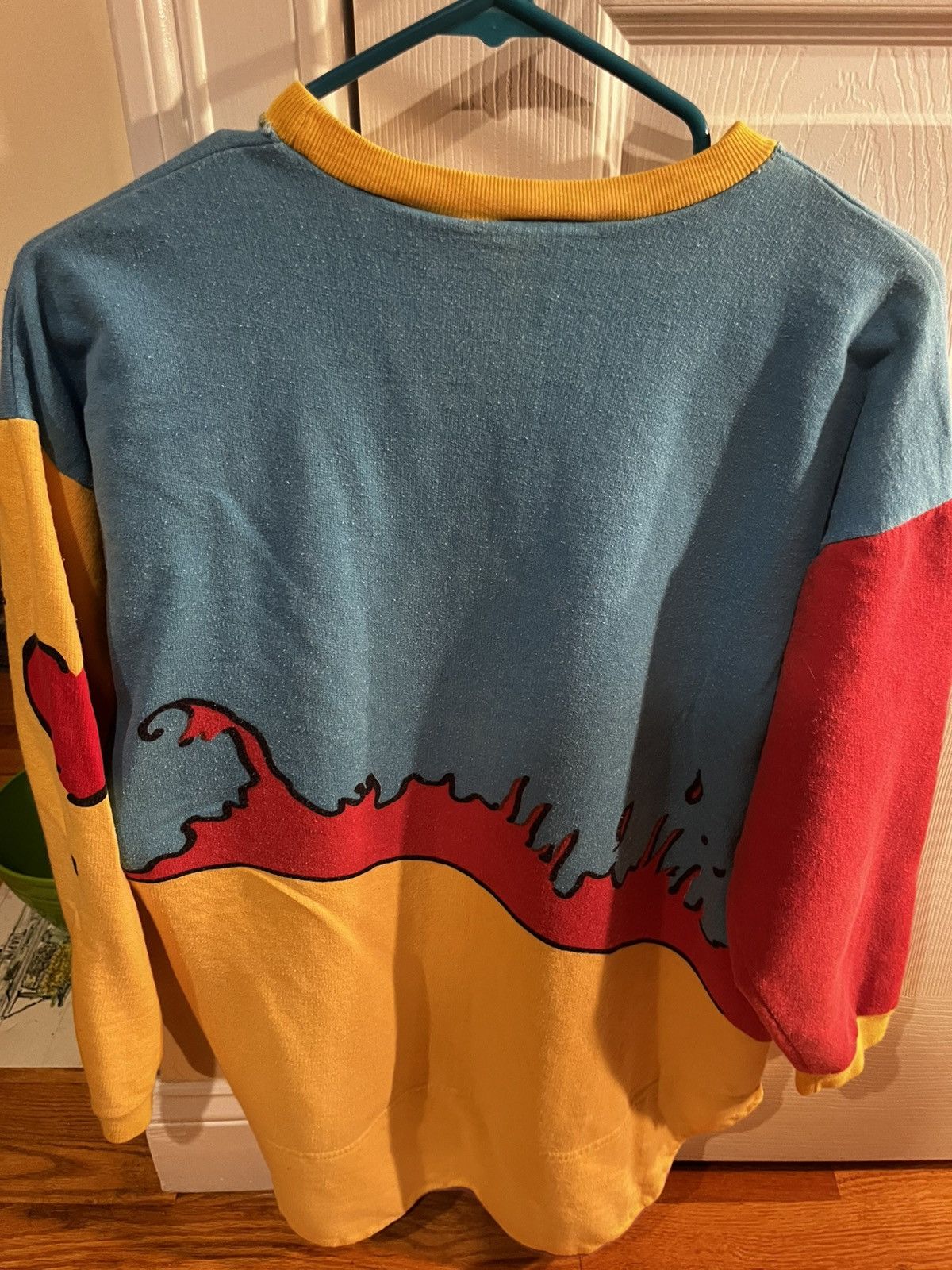 Other 1987 Peter Max NeoMax Pop Art S Color Block Graphic Rare Size L / US 10 / IT 46 - 2 Thumbnail