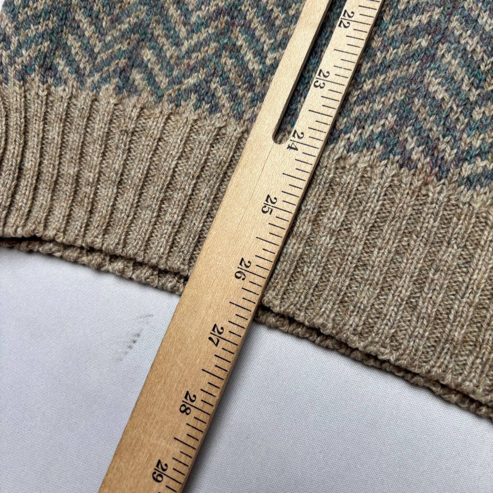 McGregor Vintage McGregor Wool Blend Sweater Vest XL Chevron Knit Size US XL / EU 56 / 4 - 6 Thumbnail
