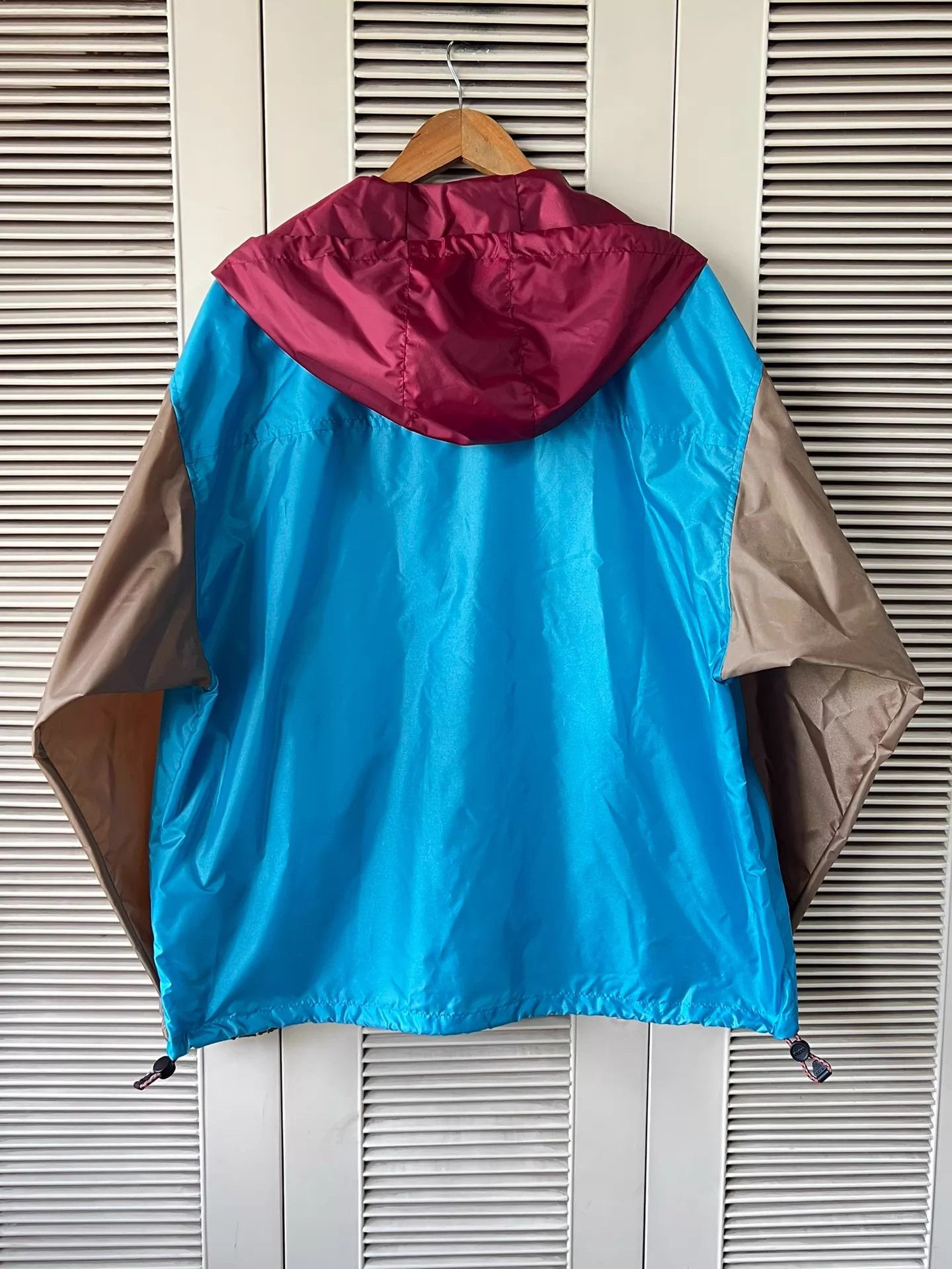 Gucci Gucci Men's Color Blocked Hooded Shell Jacket 50 Size US M / EU 48-50 / 2 - 2 Thumbnail