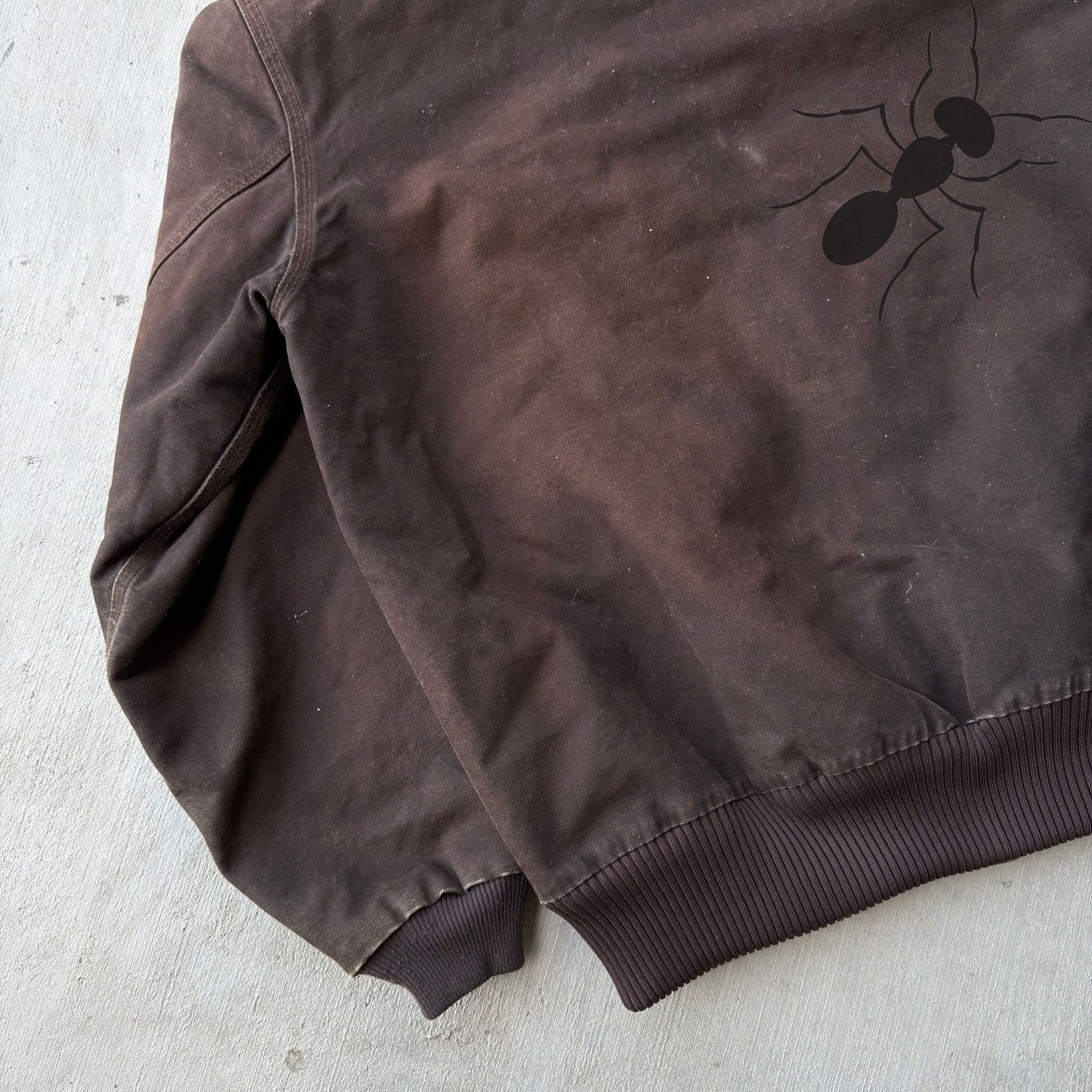 Carhartt × Vintage Carhartt DKB brown hooded work wear jacket Size US L / EU 52-54 / 3 - 7 Thumbnail