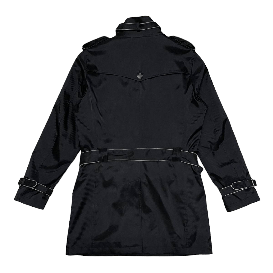 Japanese Brand Katharine Hamnett London Coat With Belts Size US M / EU 48-50 / 2 - 13 Thumbnail